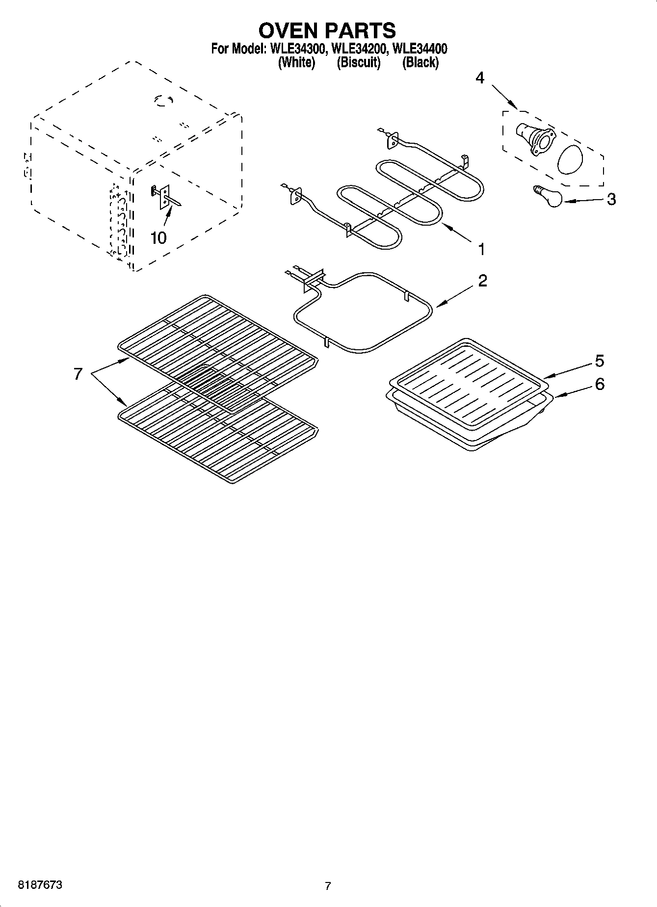 05 - OVEN PARTS, MISCELLANEOUS PARTS