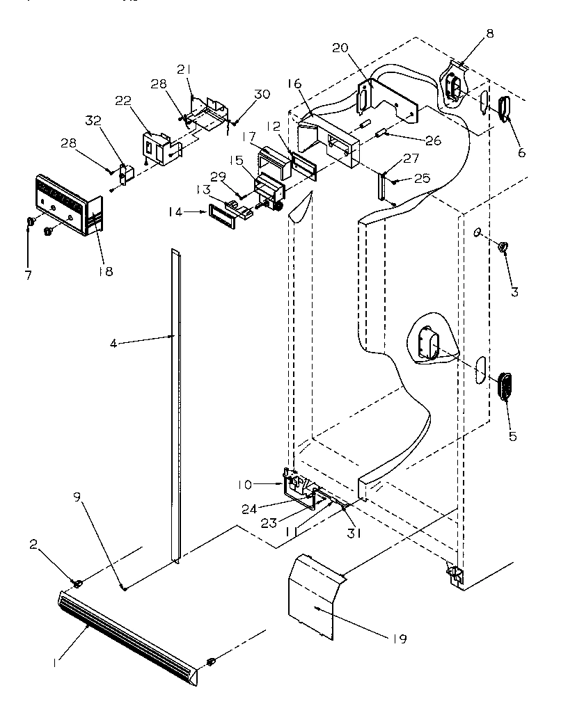 02 - CONTROLS AND CABINET (REF/FRZ)