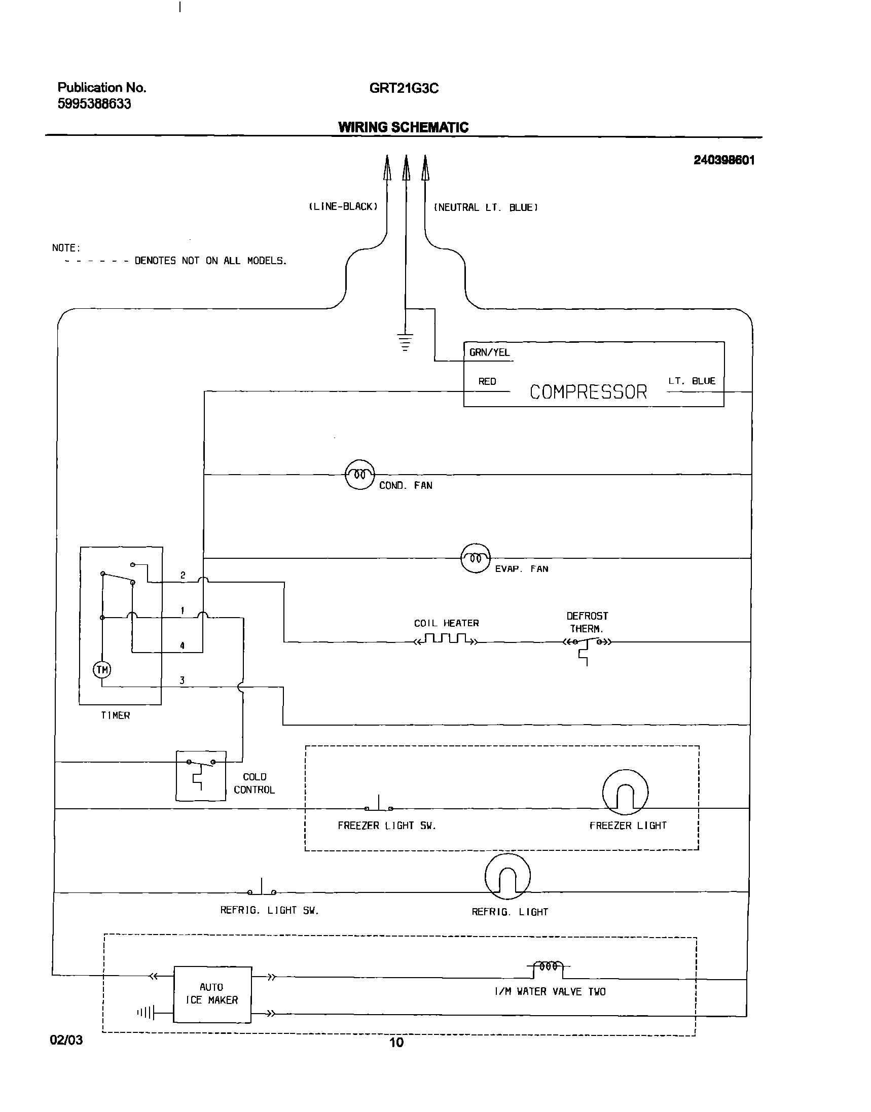 10 - WIRING SCHEMATIC