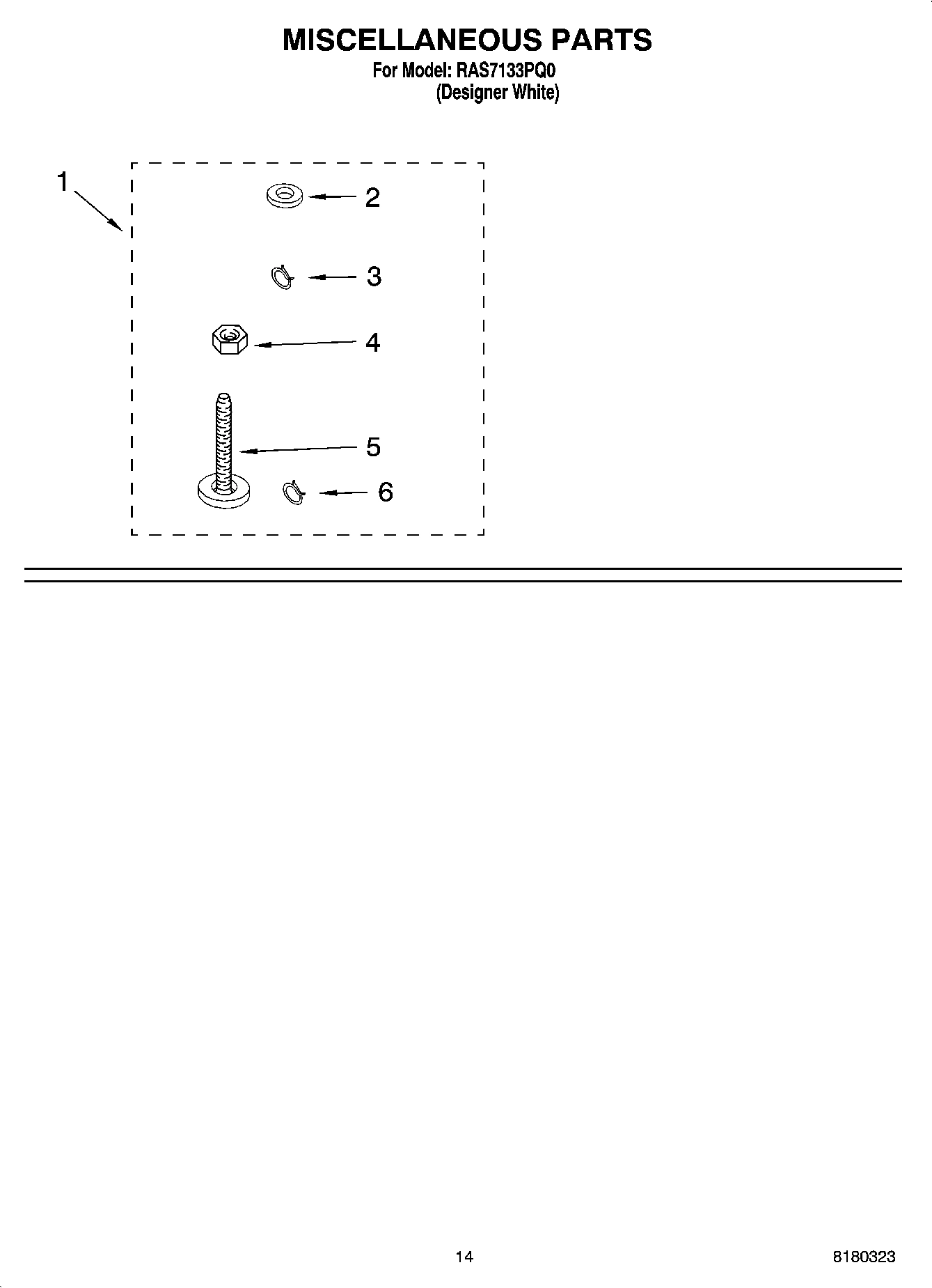 10 - MISCELLANEOUS PARTS OPTIONAL PARTS (NOT INCLUDED)