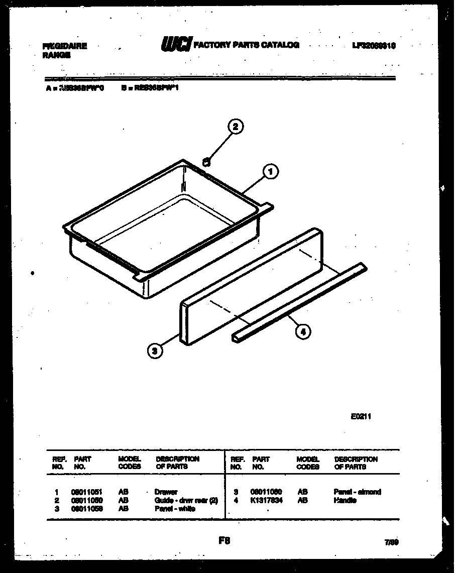 07 - DRAWER PARTS