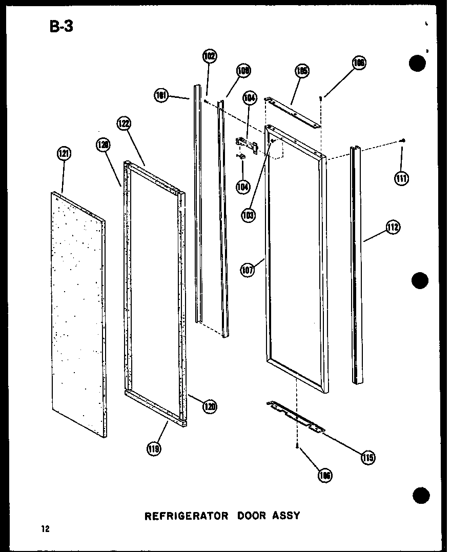 11 - REF DOOR ASSY