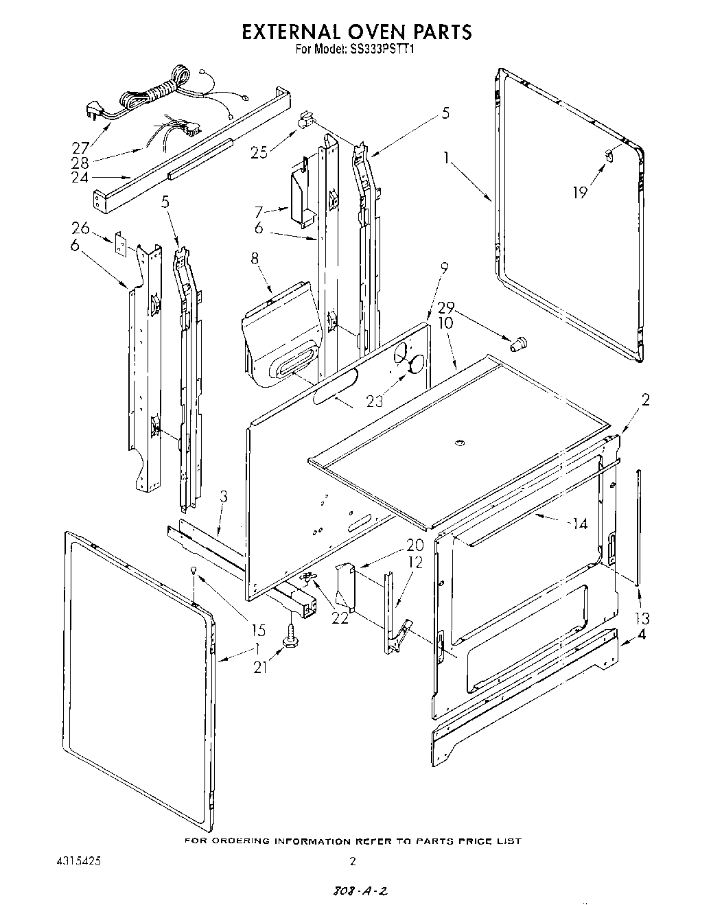 02 - EXTERNAL OVEN , LITERATURE AND OPTIONAL
