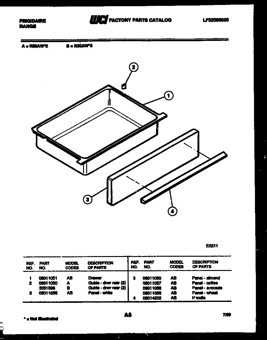 07 - DRAWER PARTS