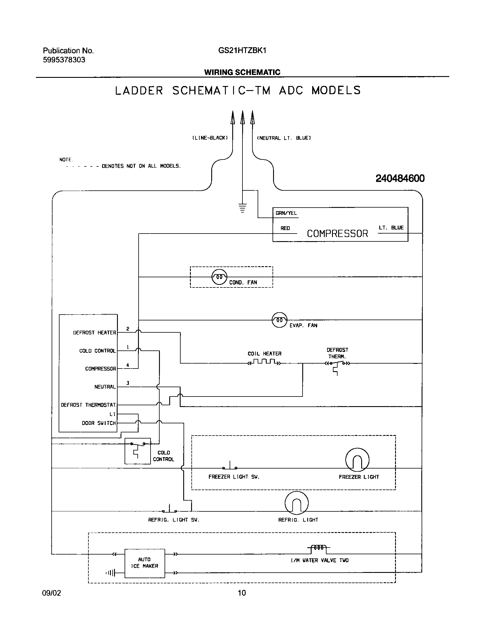 10 - WIRING SCHEMATIC