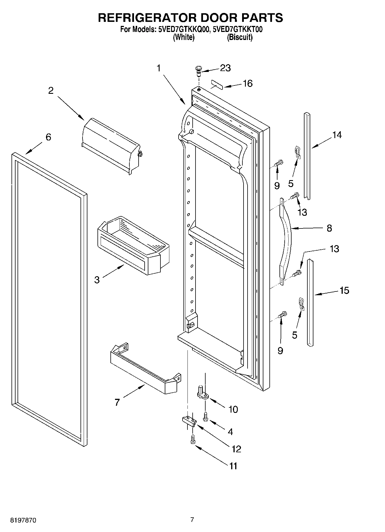 04 - REFRIGERATOR DOOR