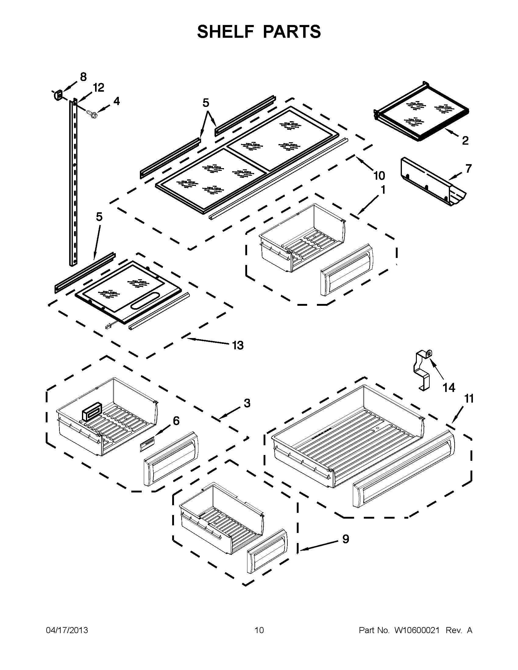 05 - SHELF PARTS