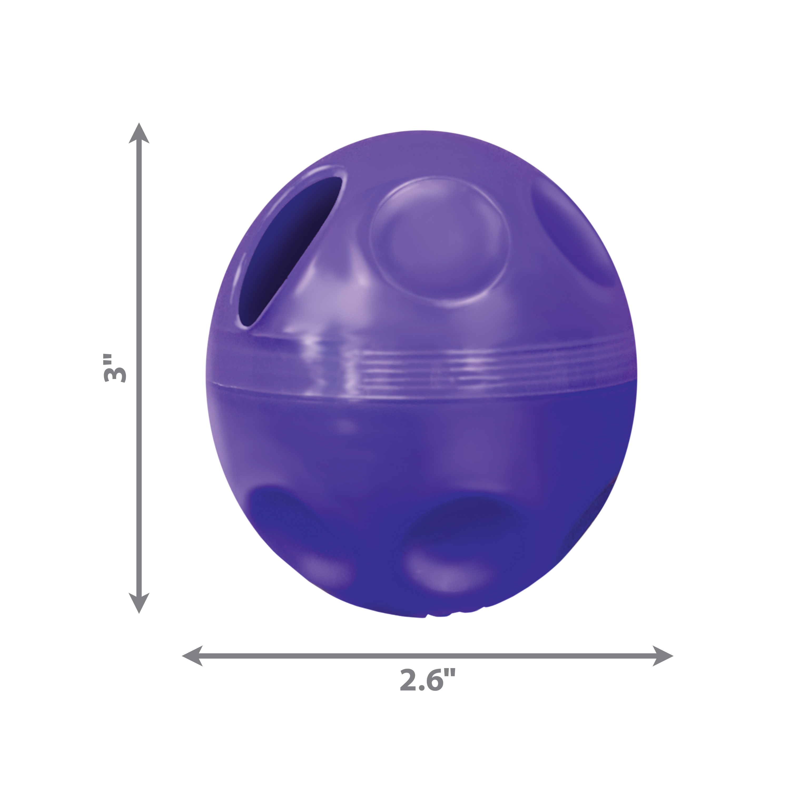 Katzenleckerli-Dispenser-Ball alt1 Produktbild