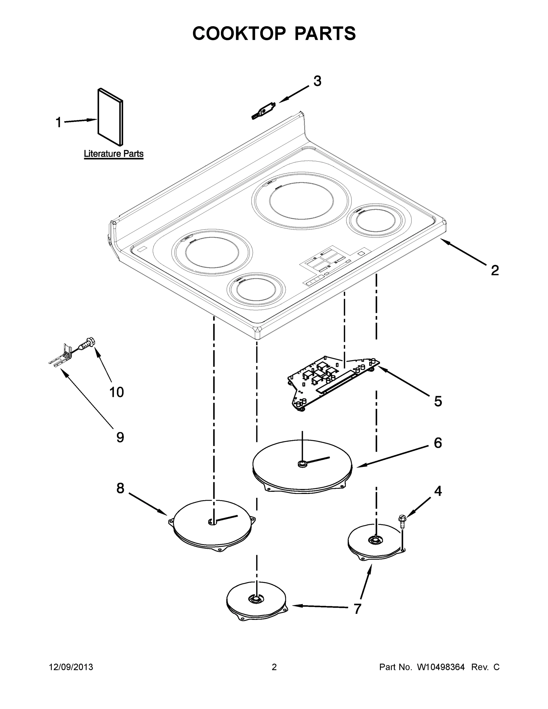 02 - COOKTOP PARTS