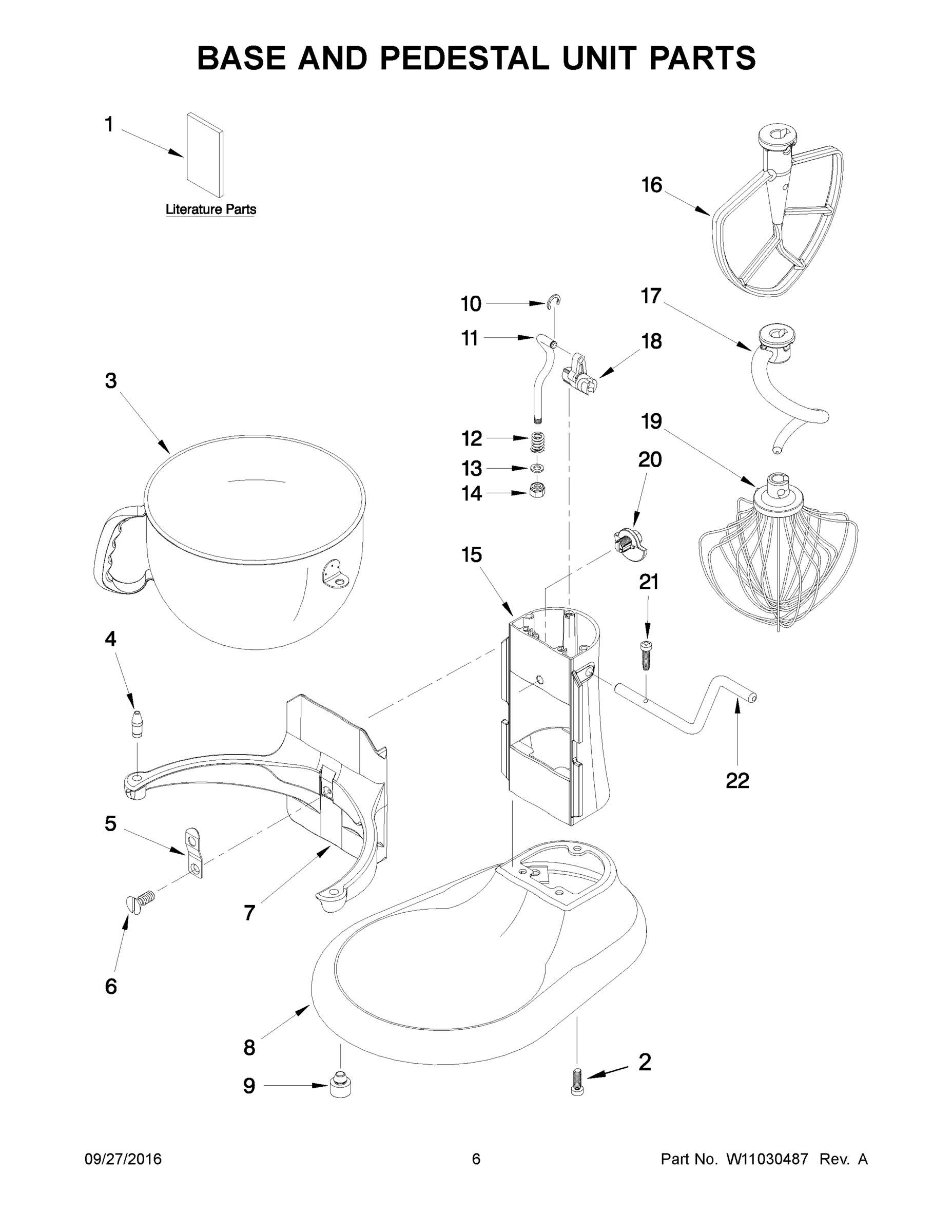 04 - BASE AND PEDESTAL UNIT PARTS