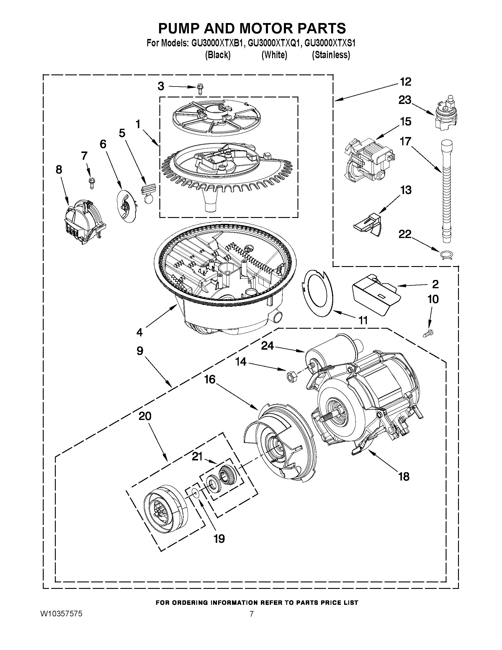06 - PUMP AND MOTOR PARTS