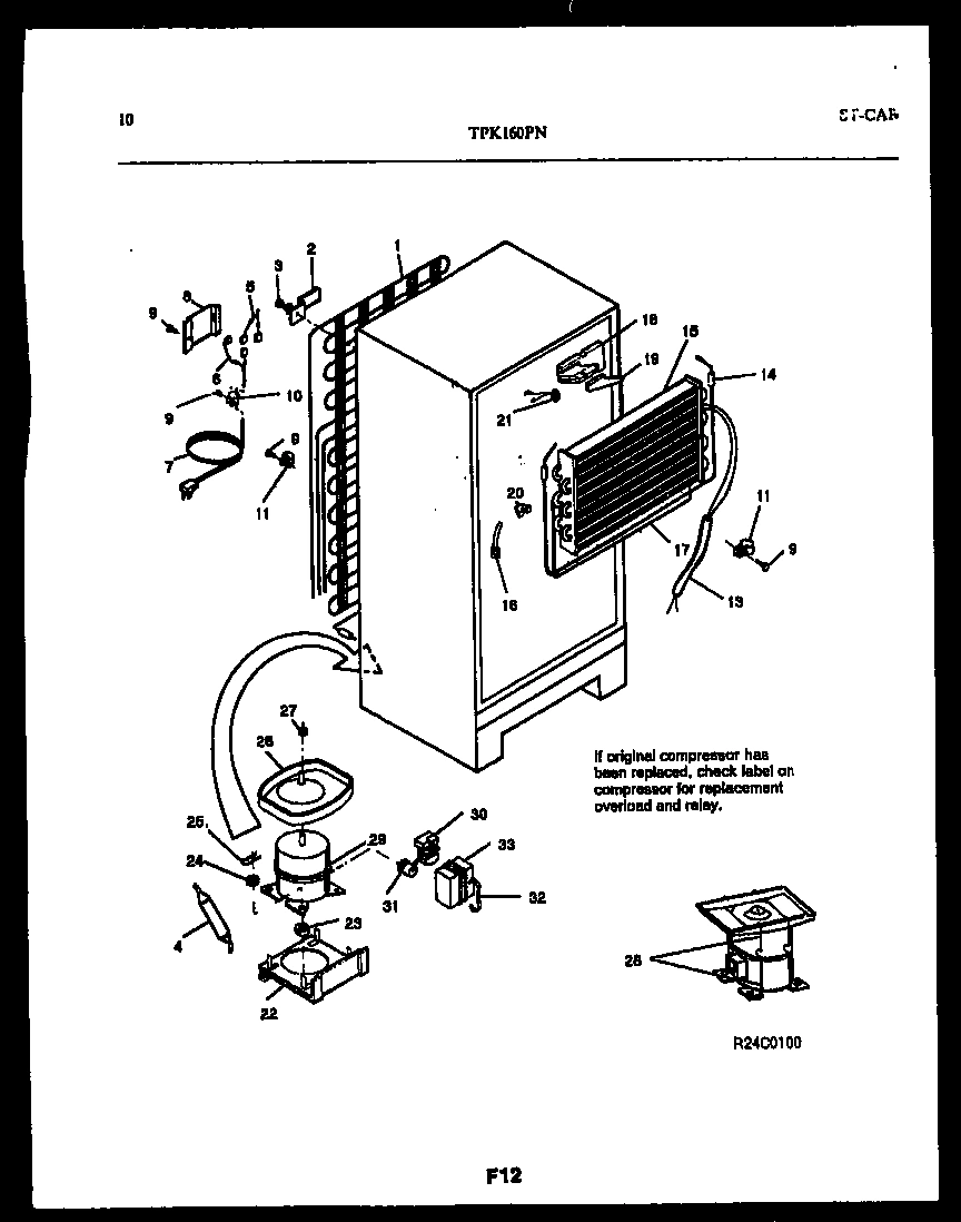 06 - SYSTEM AND AUTOMATIC DEFROST PARTS