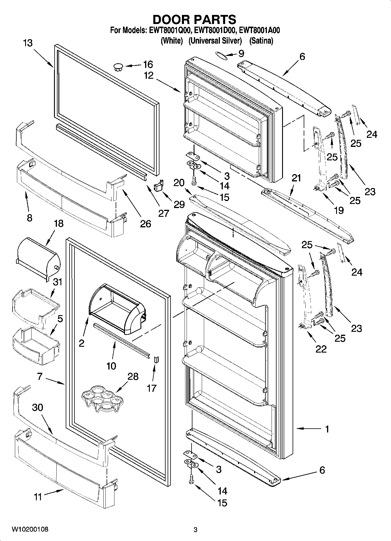 02 - DOOR PARTS