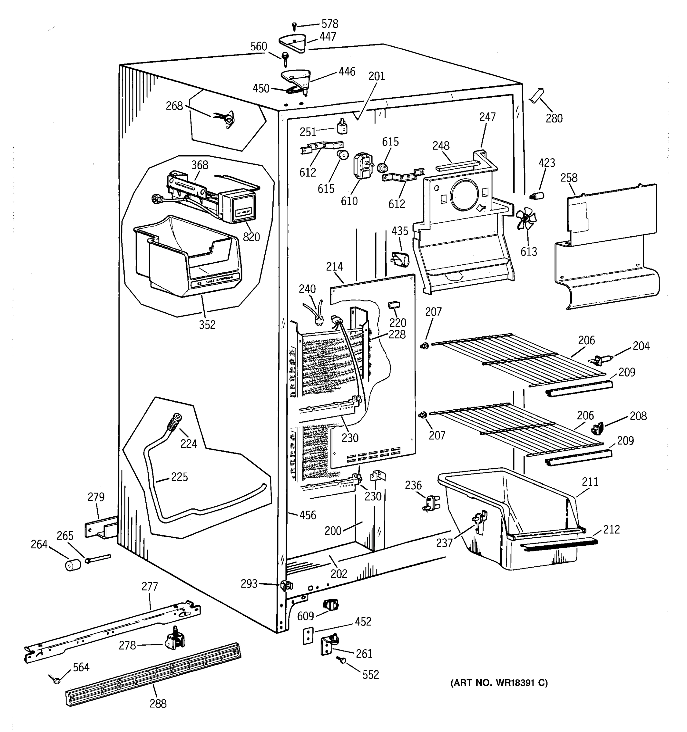 FREEZER SECTION