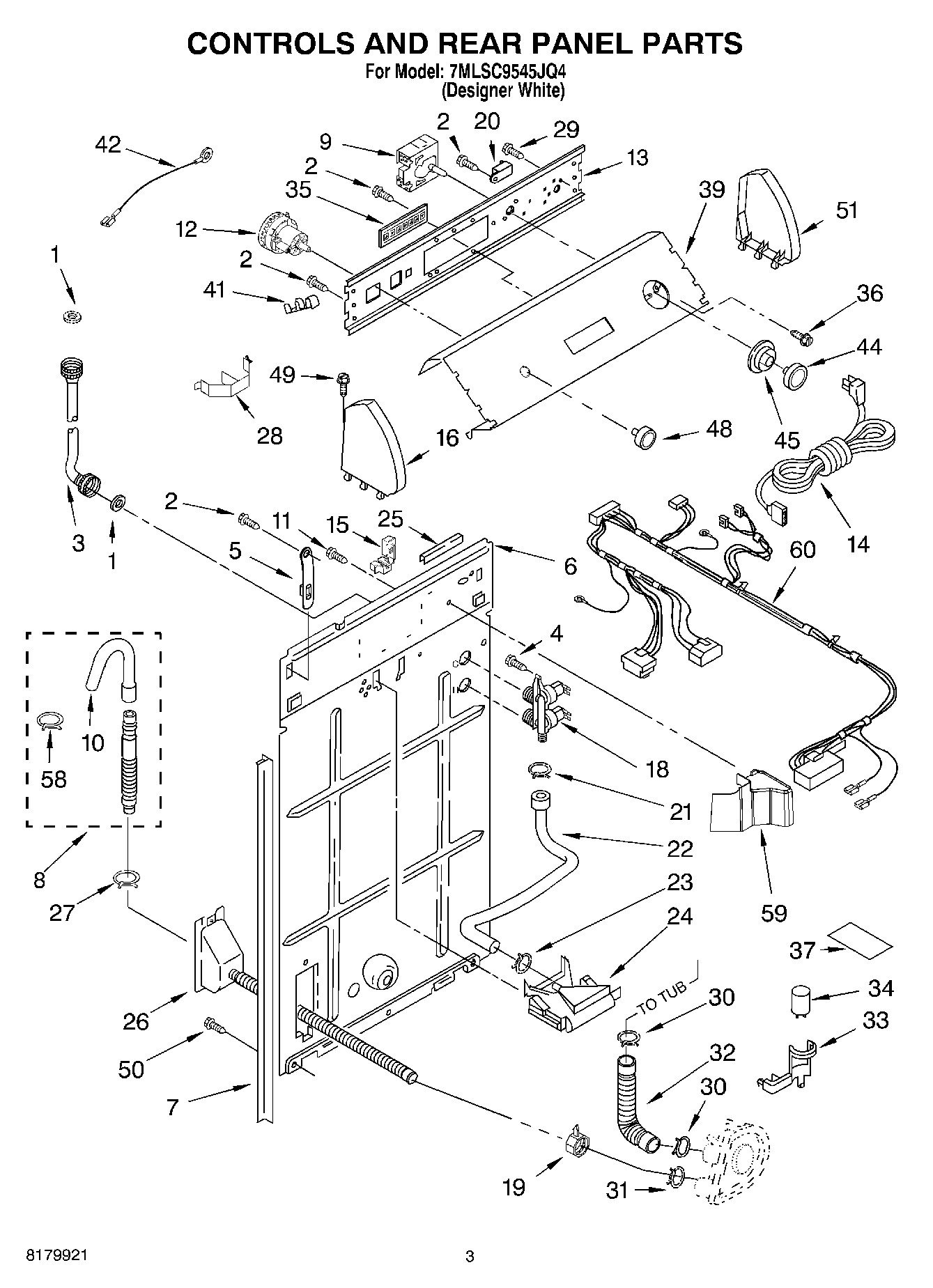 02 - CONTROLS AND REAR PANEL PARTS