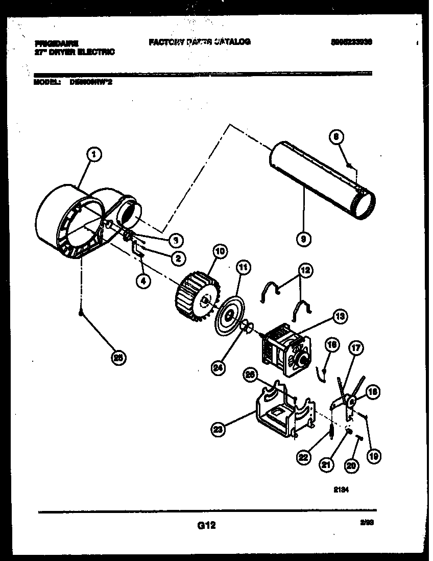05 - BLOWER AND DRIVE PARTS