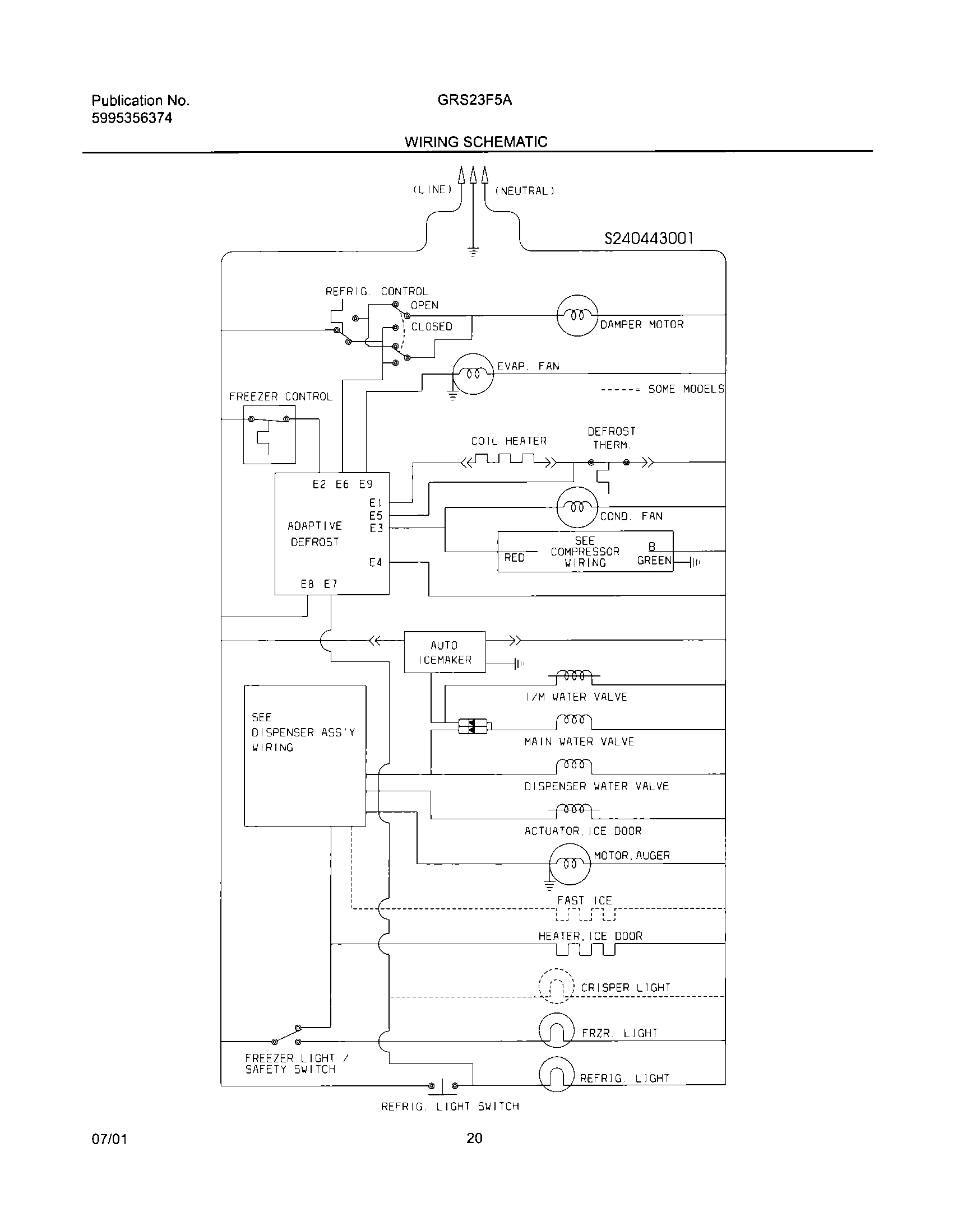 20 - WIRING SCHEMATIC