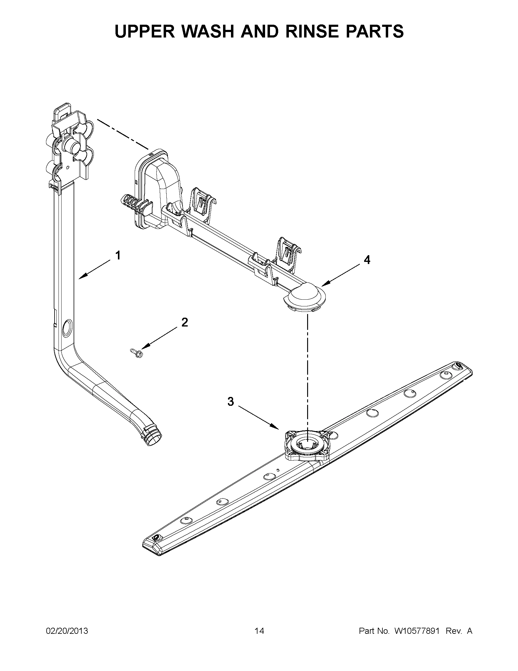 07 - UPPER WASH AND RINSE PARTS