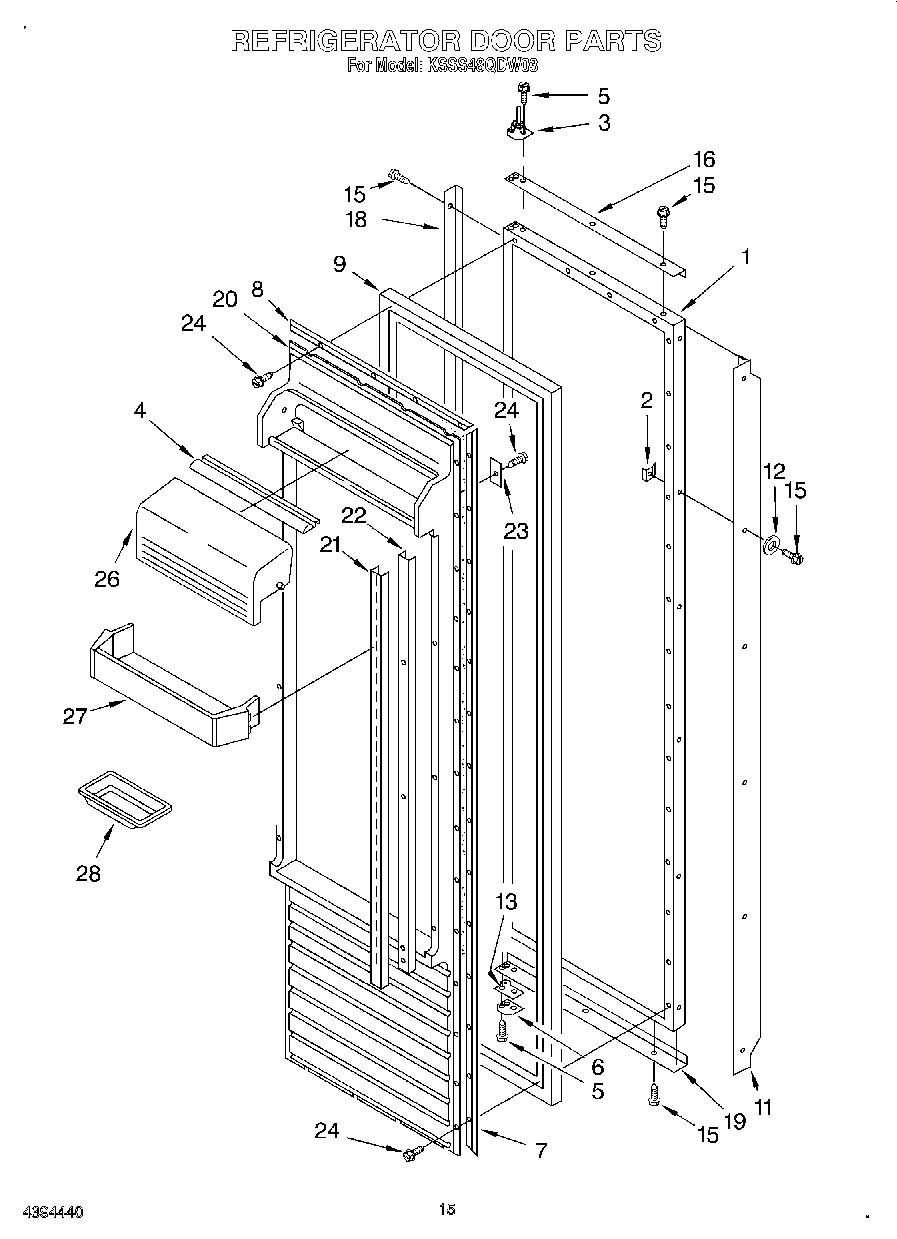 11 - REFRIGERATOR DOOR