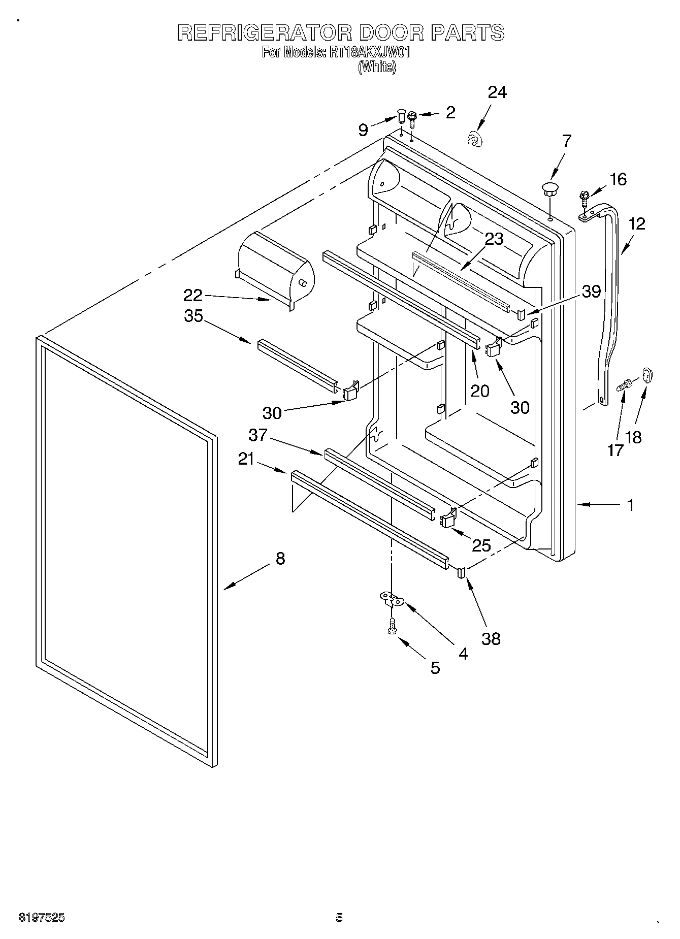 04 - REFRIGERATOR DOOR