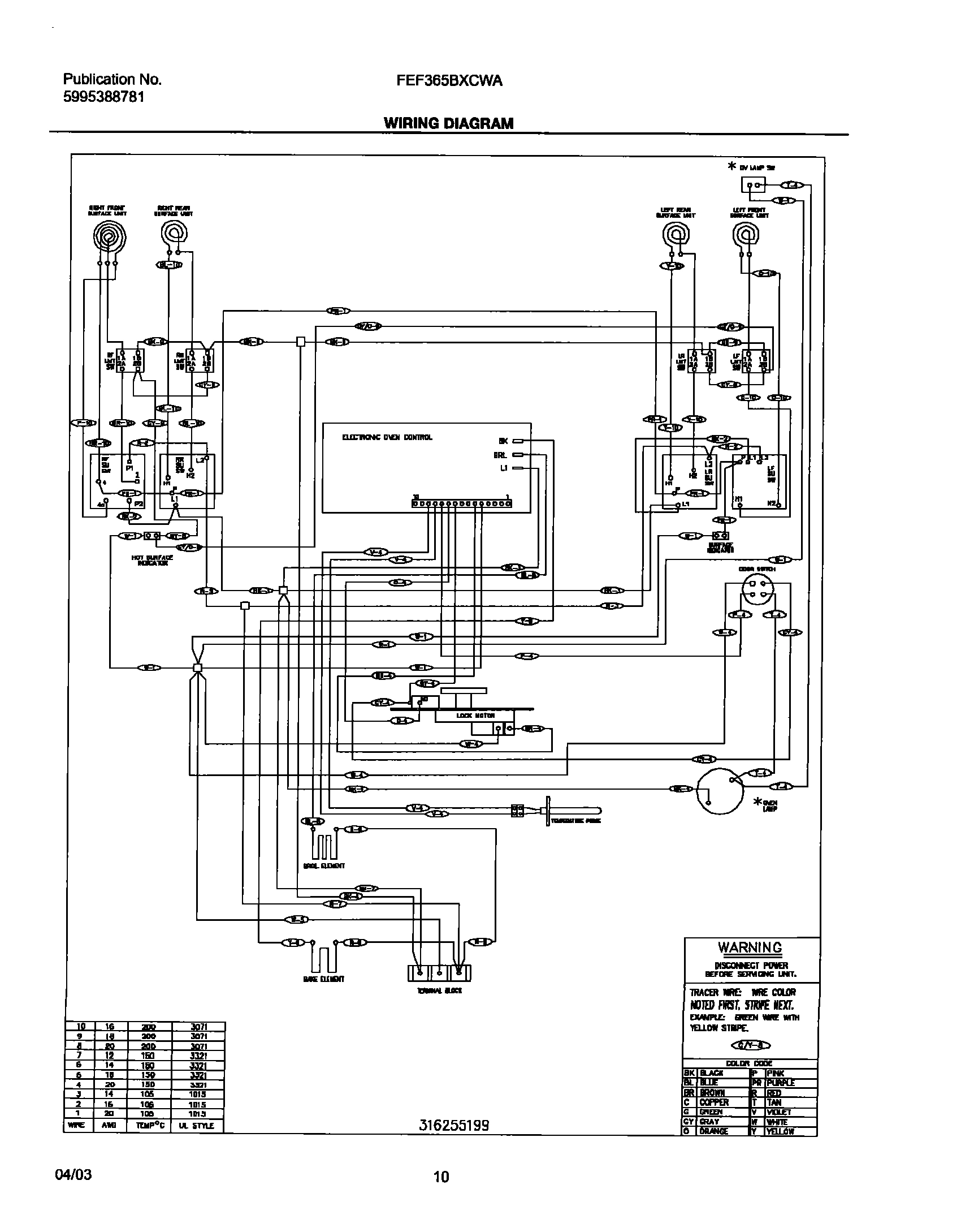 10 - WIRING DIAGRAM
