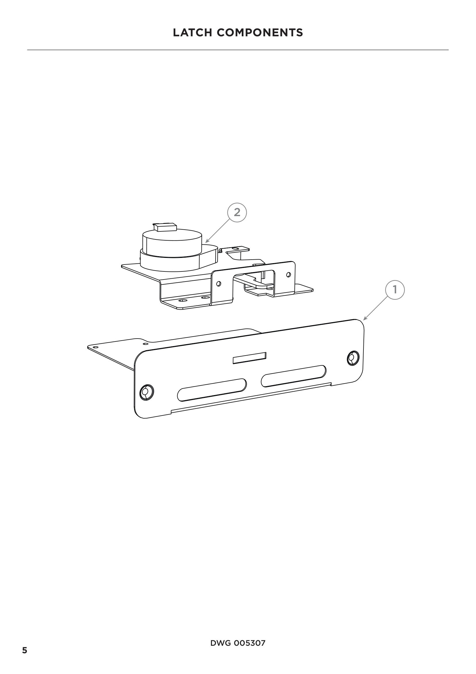 LATCH COMPONENTS