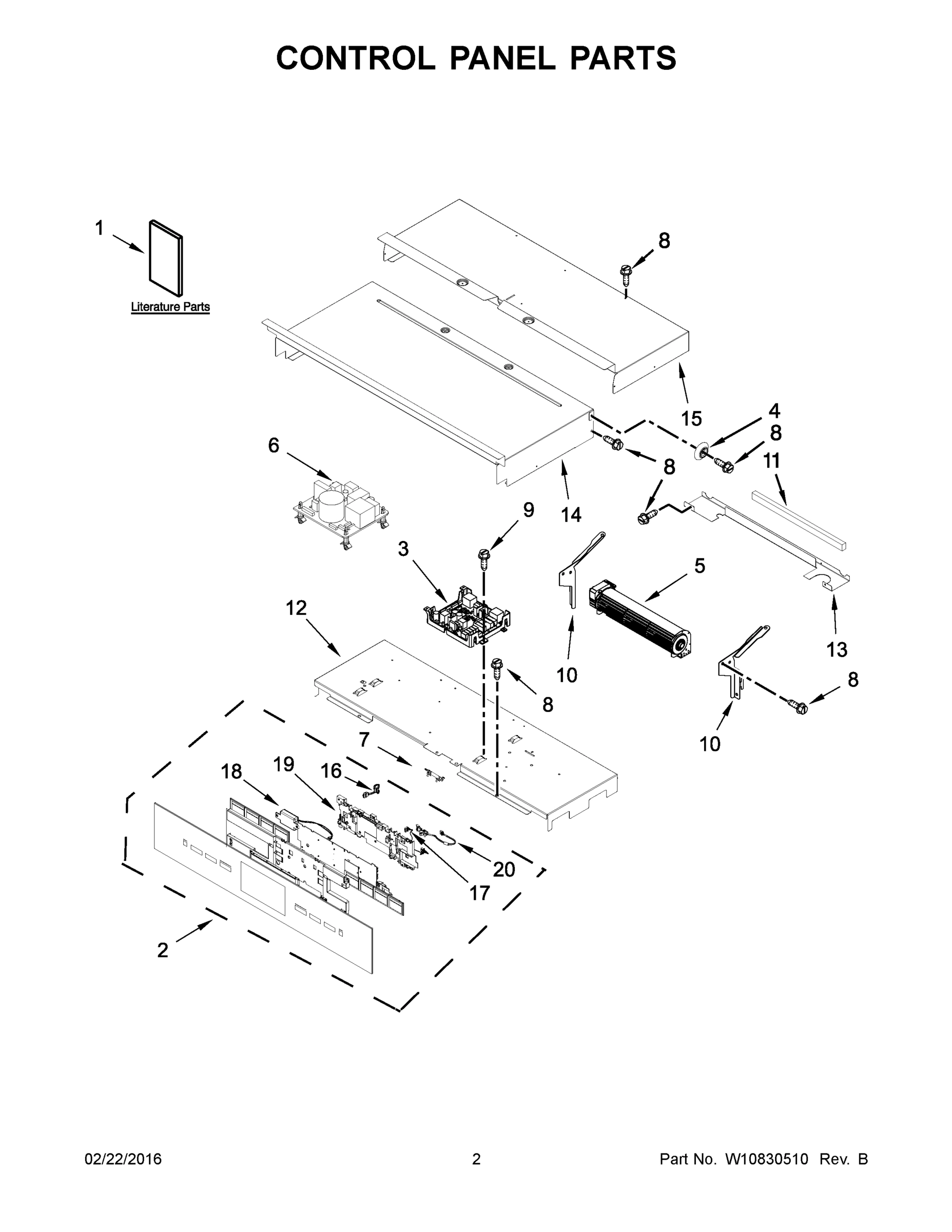 02 - CONTROL PANEL PARTS