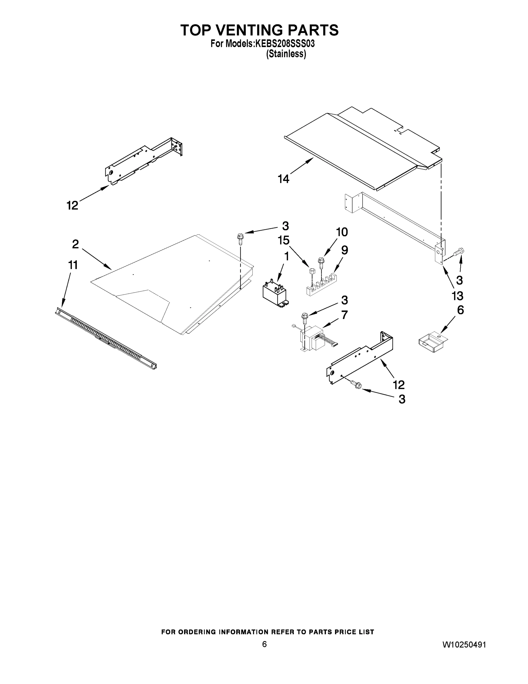 05 - TOP VENTING PARTS