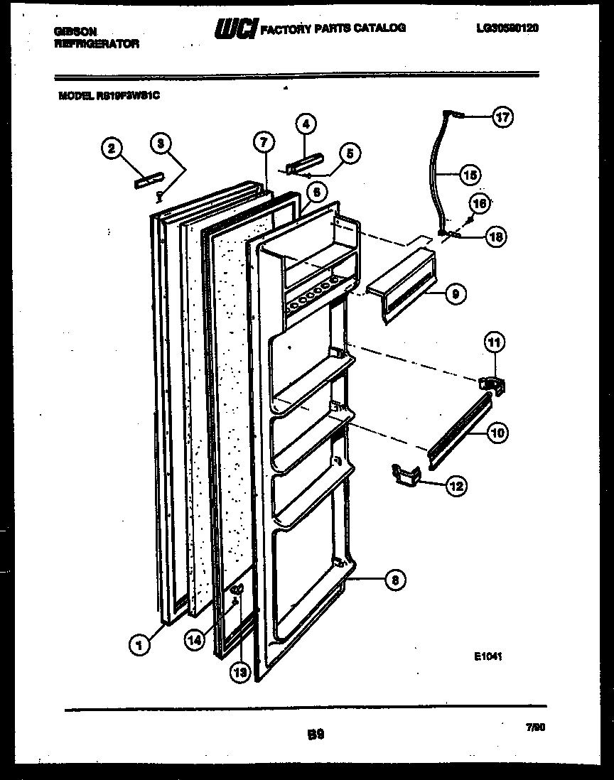 03 - REFRIGERATOR DOOR PARTS