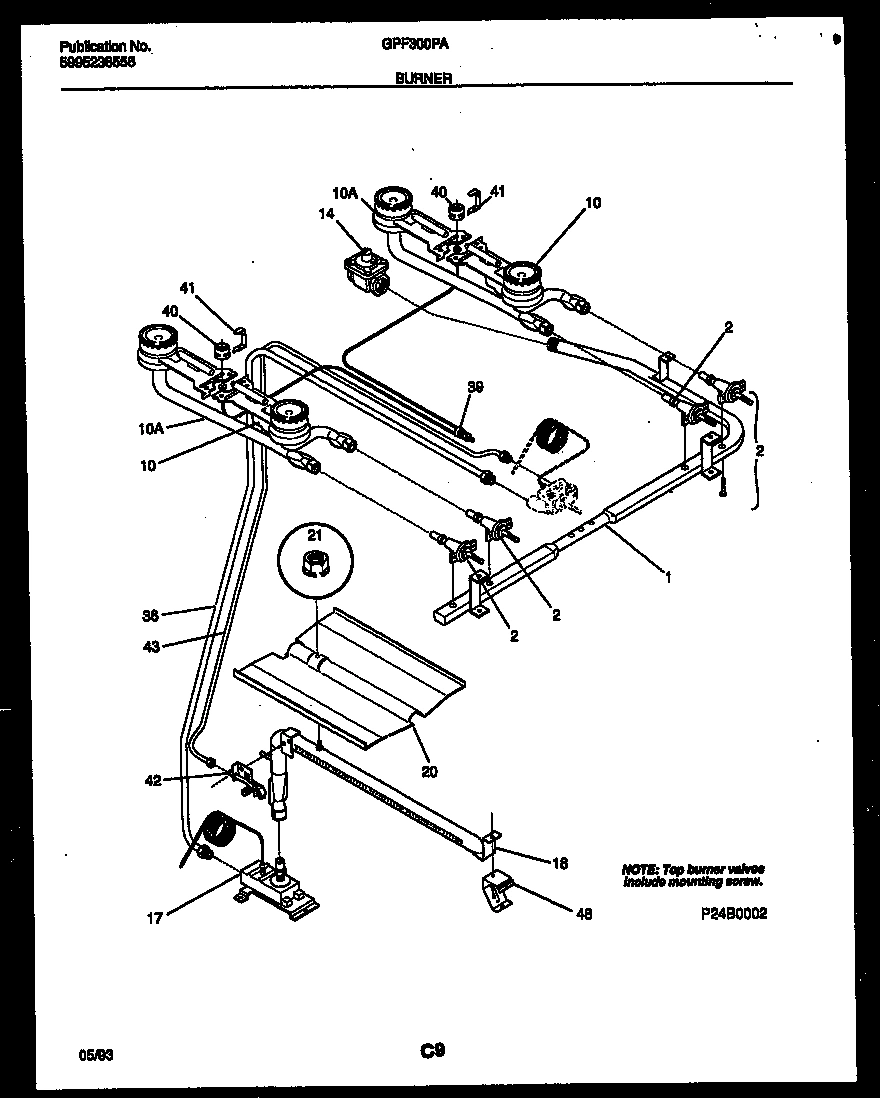 03 - BURNER PARTS