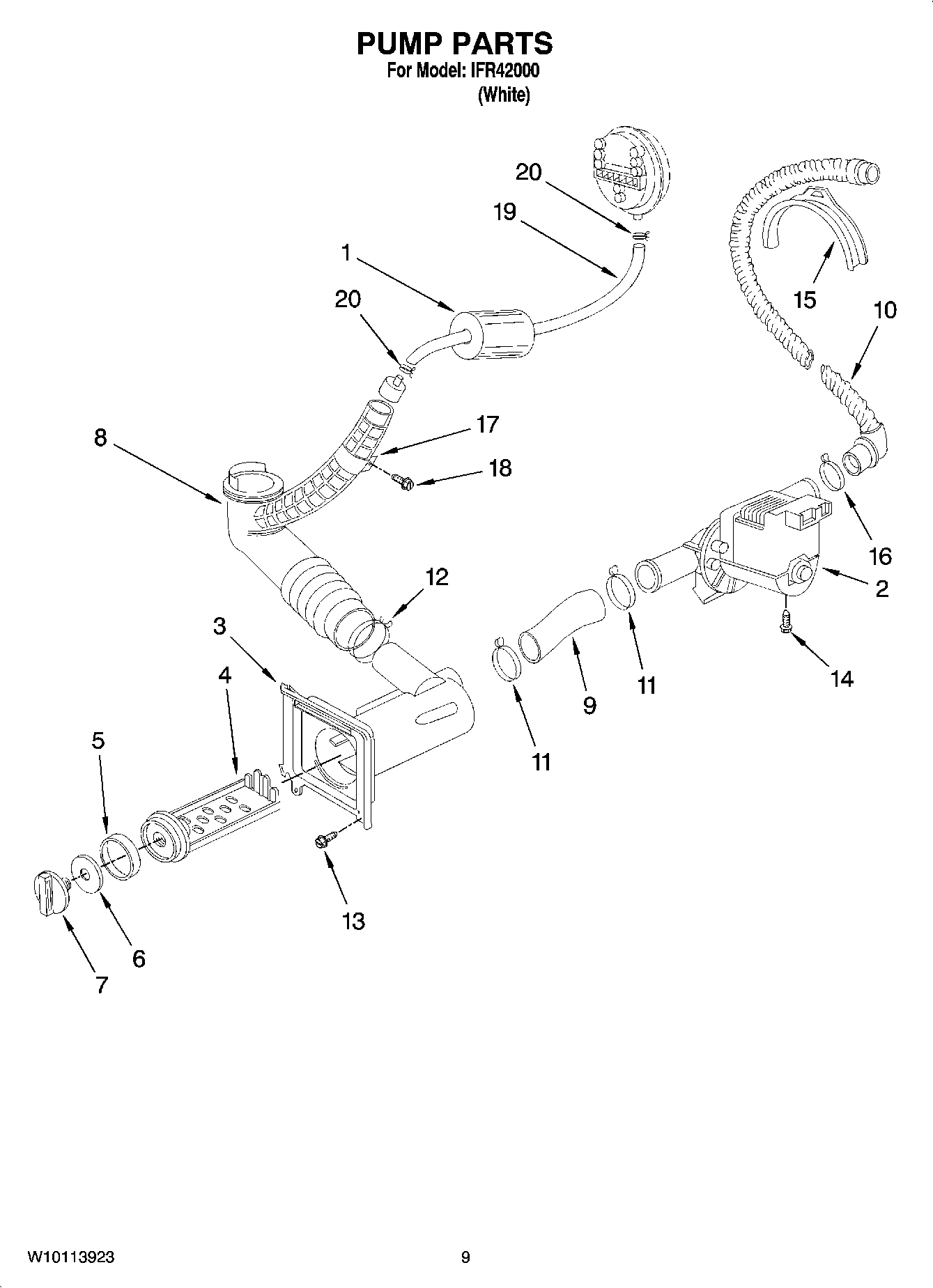 06 - PUMP PARTS, OPTIONAL PARTS (NOT INCLUDED)