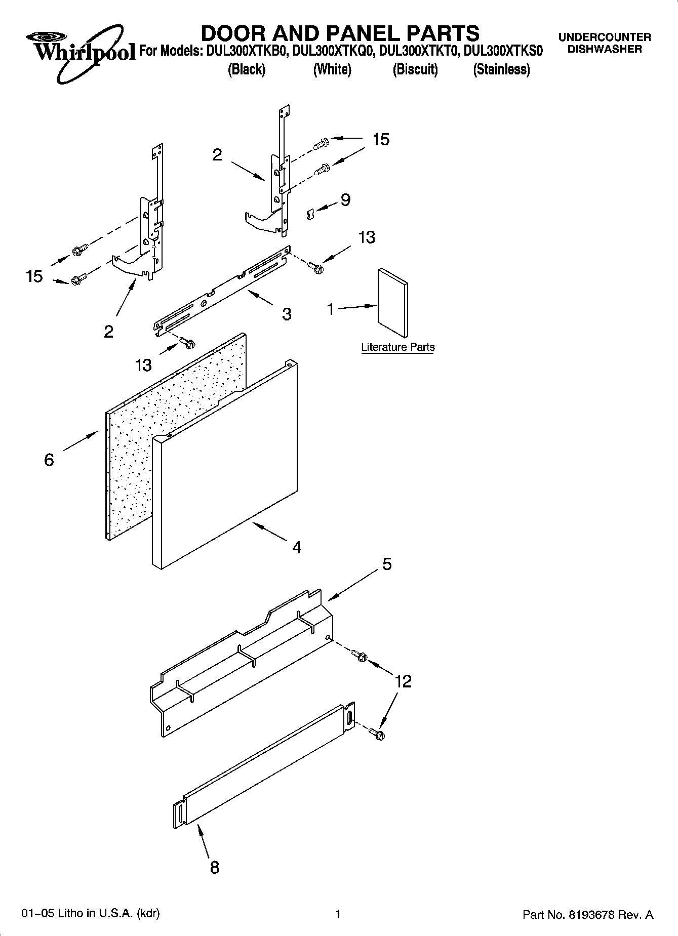 01 - DOOR AND PANEL PARTS