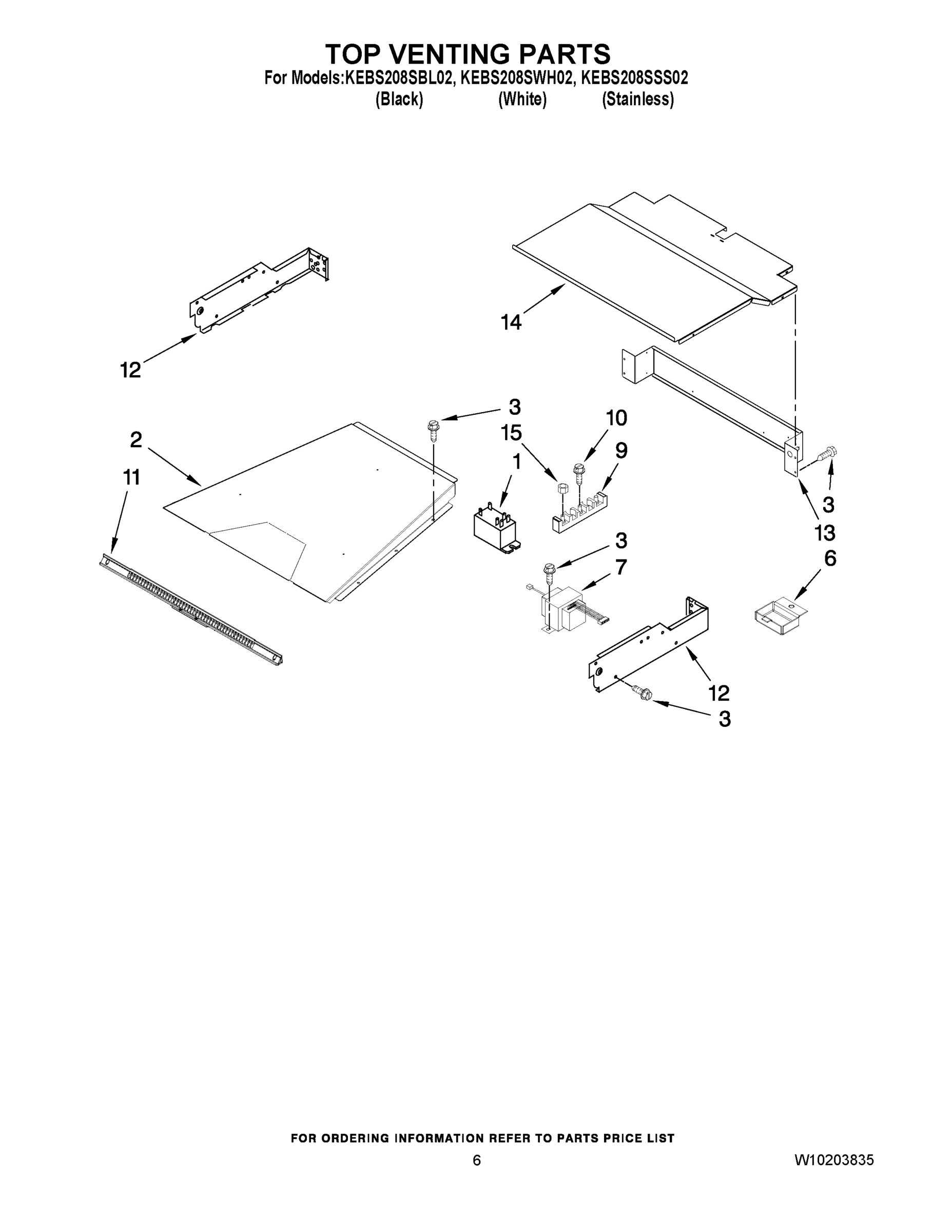 05 - TOP VENTING PARTS