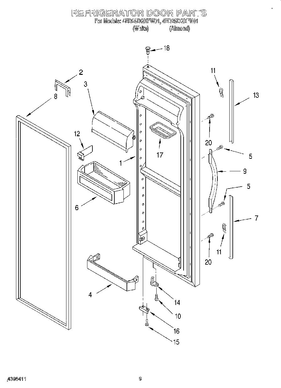 06 - REFRIGERATOR DOOR