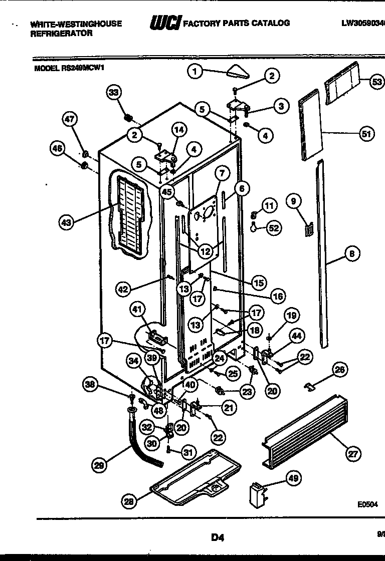 04 - CABINET PARTS