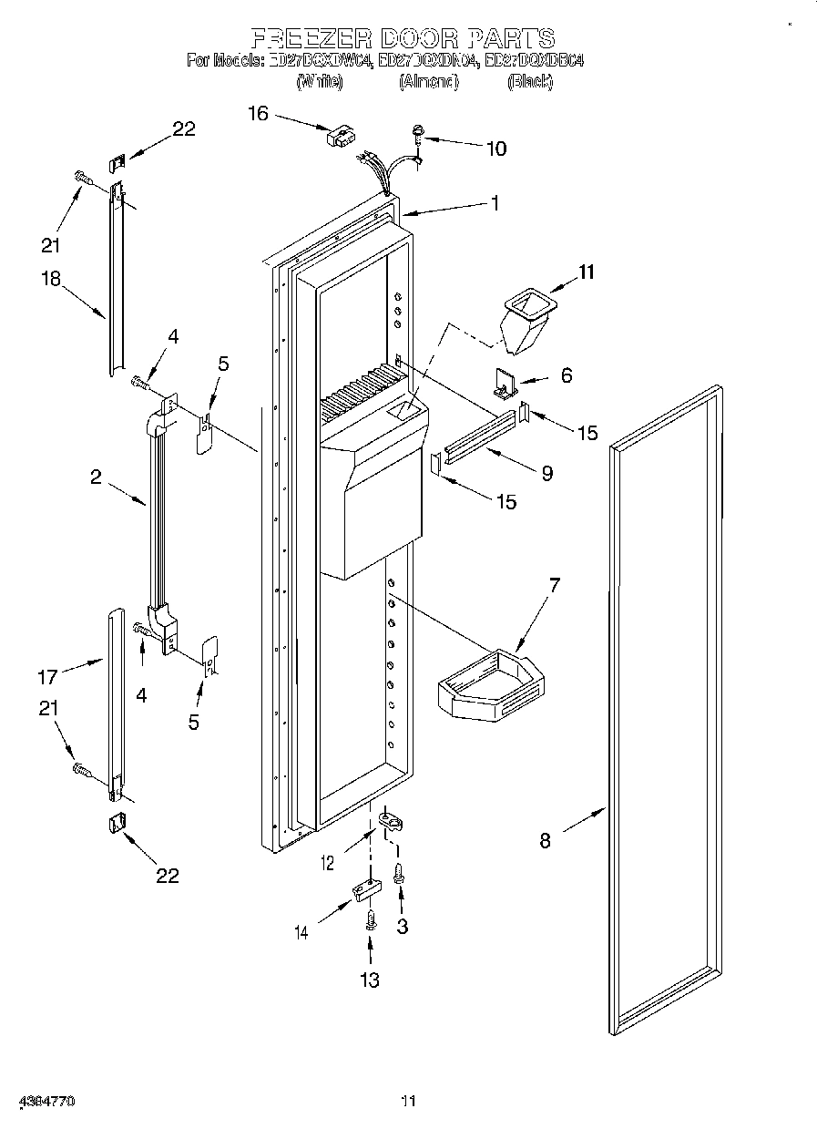 07 - FREEZER DOOR
