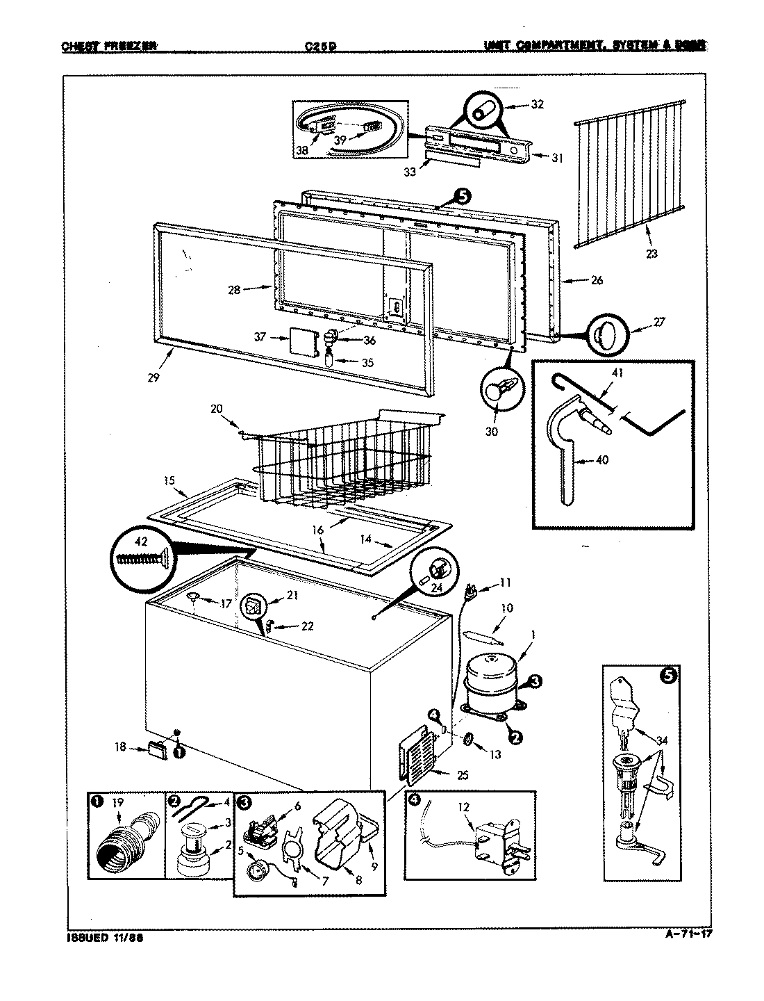 01 - UNIT COMPARTMENT & SYSTEM, DOOR