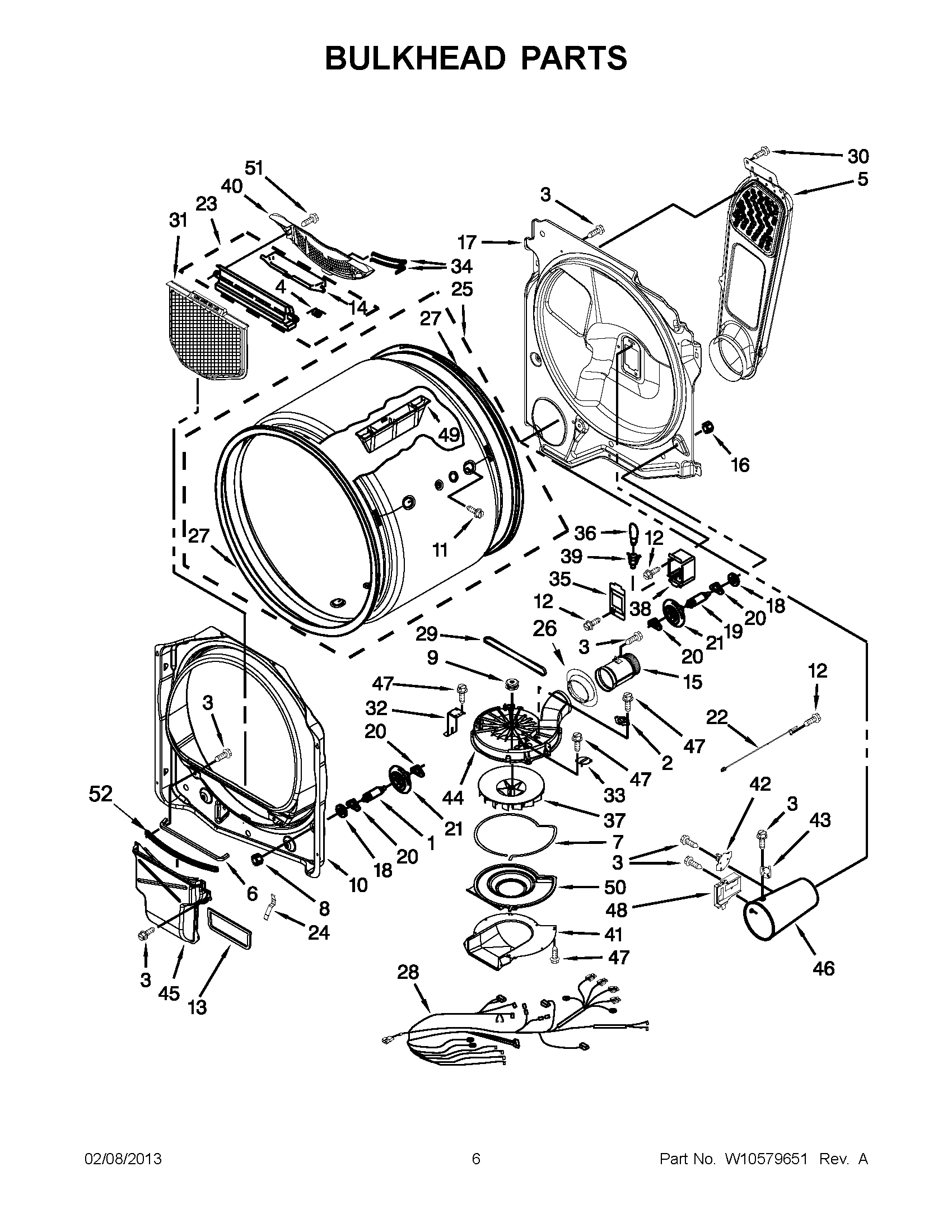 03 - BULKHEAD PARTS