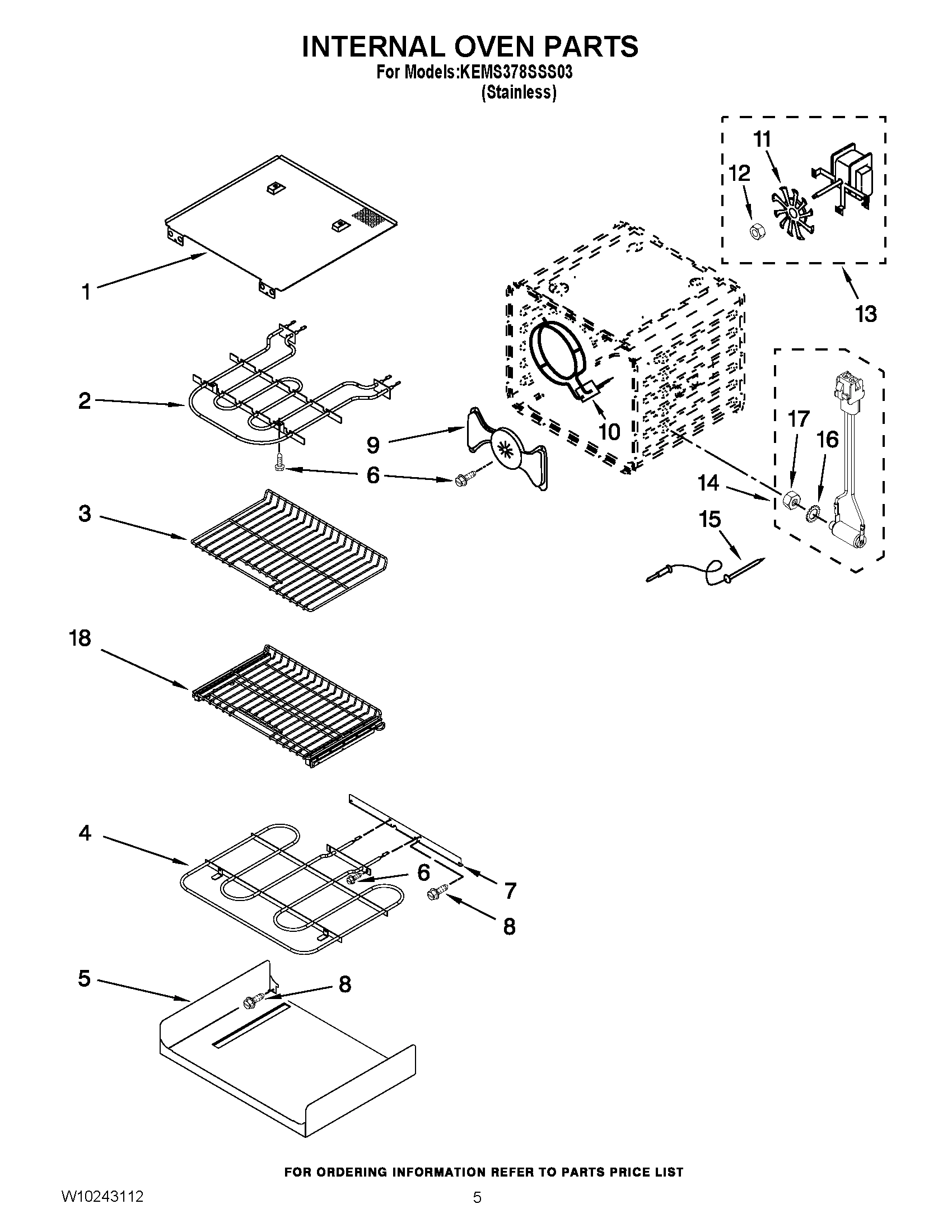 04 - INTERNAL OVEN PARTS