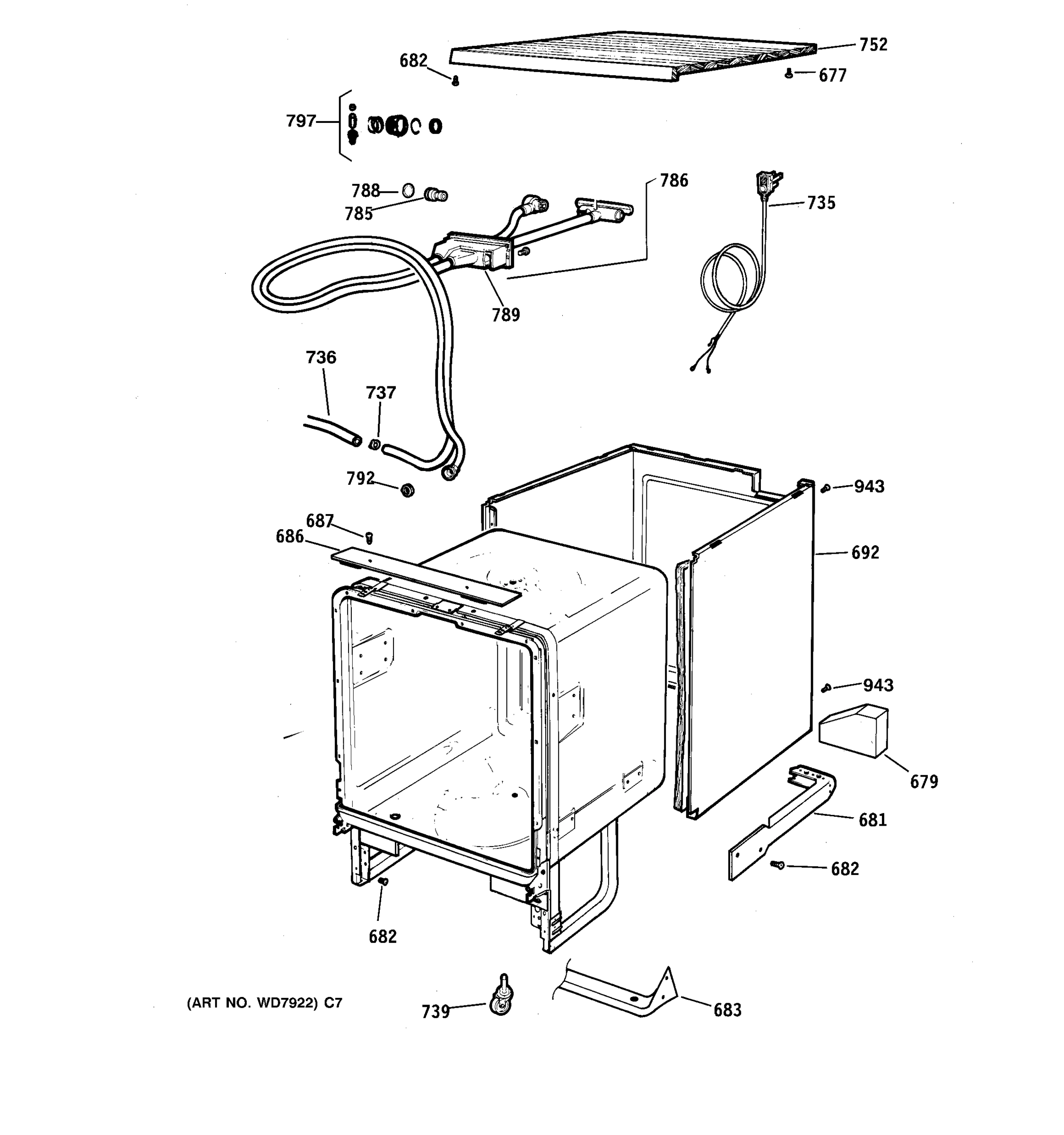 CABINET & EXTERIOR PARTS
