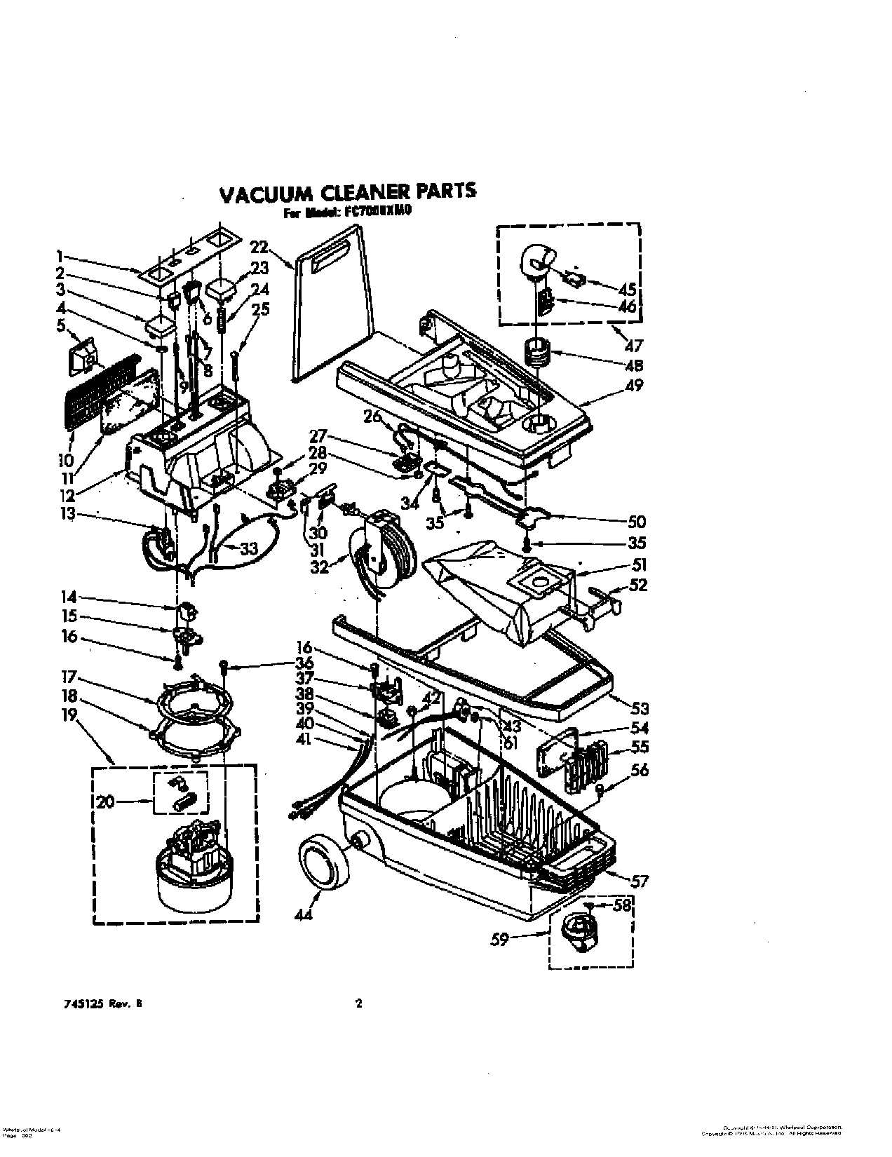 02 - VACUUM CLEANER PARTS