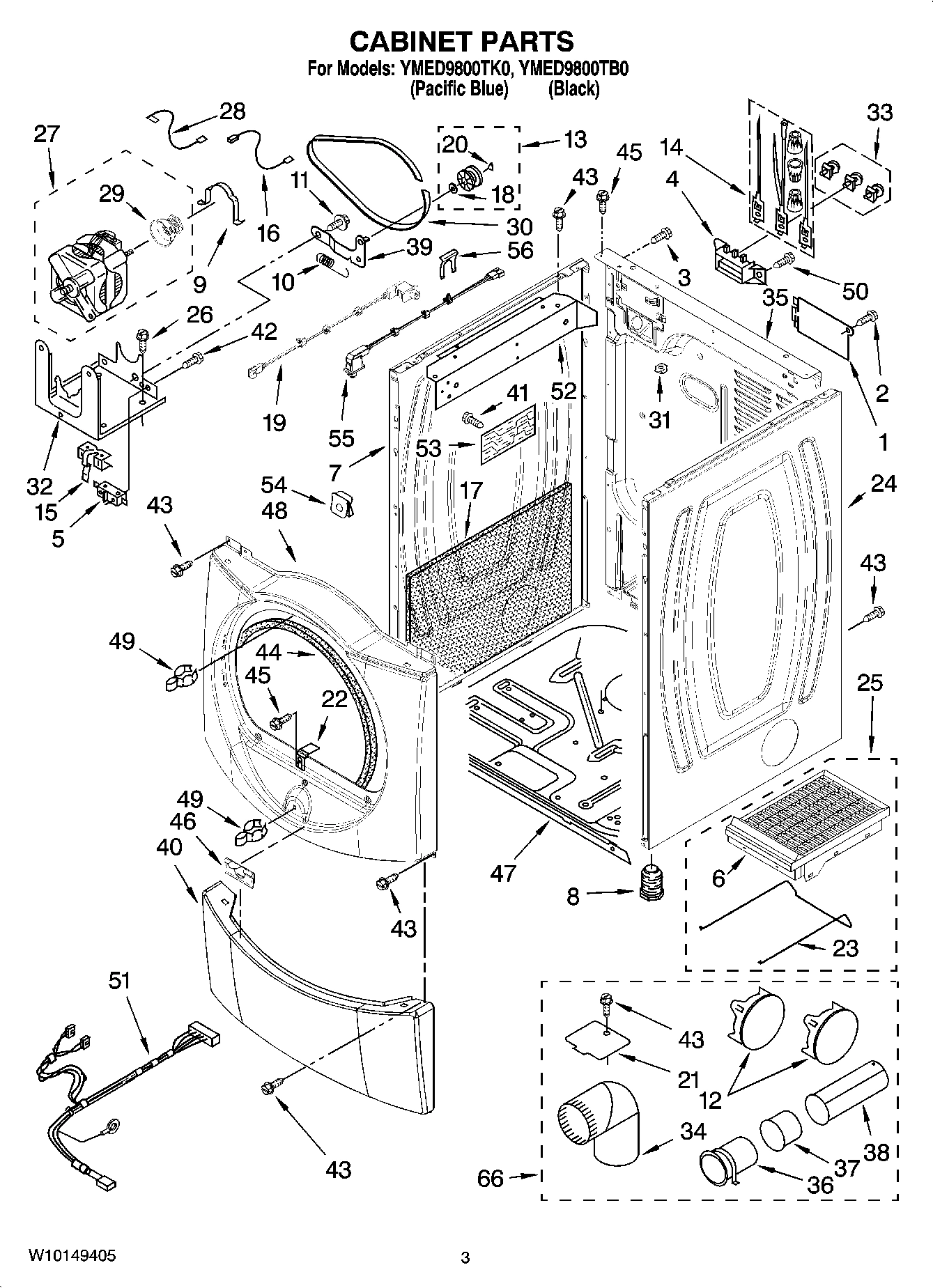 02 - CABINET PARTS