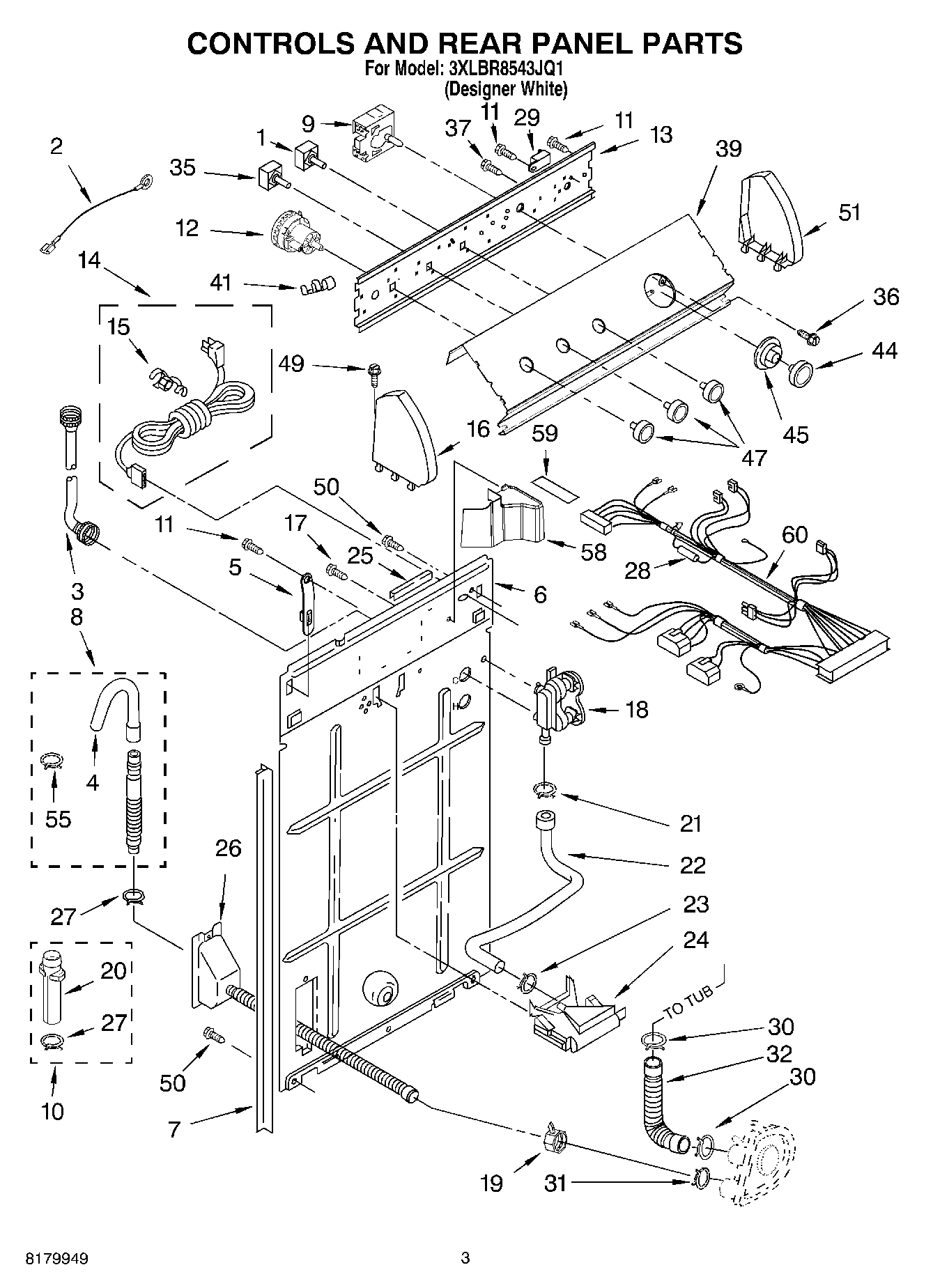 02 - CONTROLS AND REAR PANEL PARTS