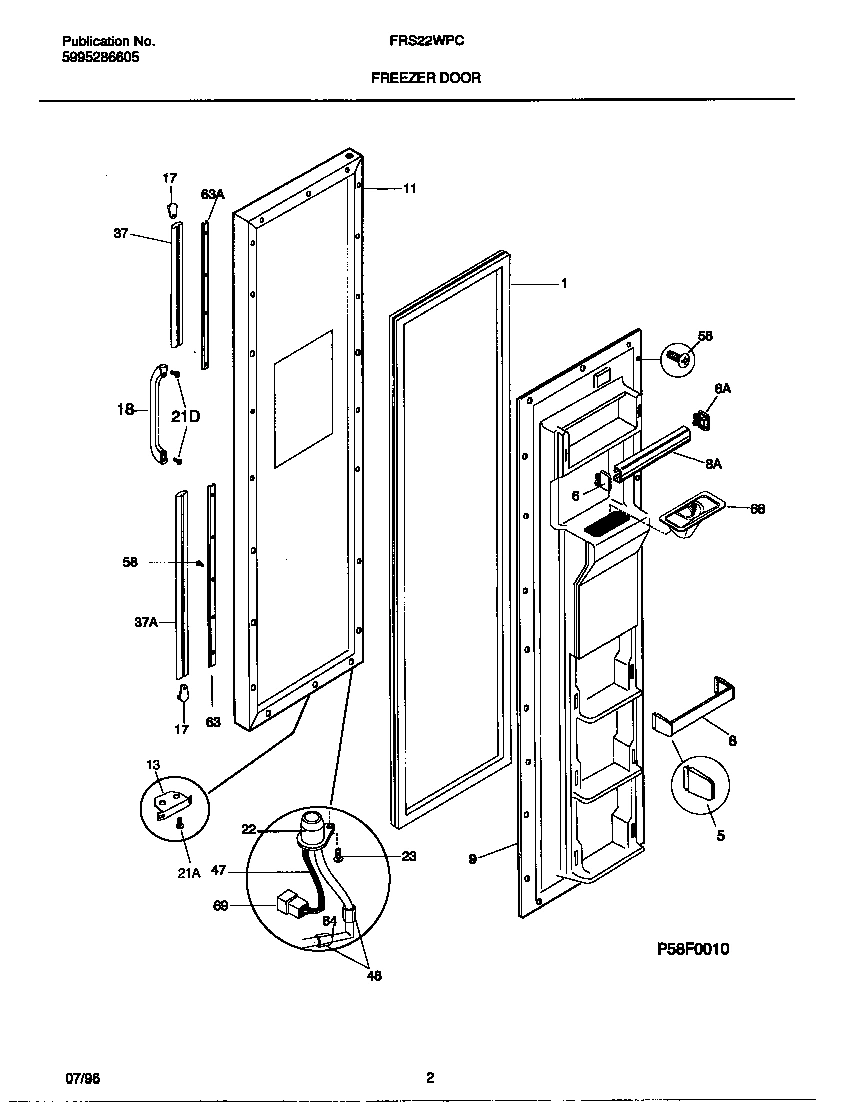 02 - FREEZER DOOR