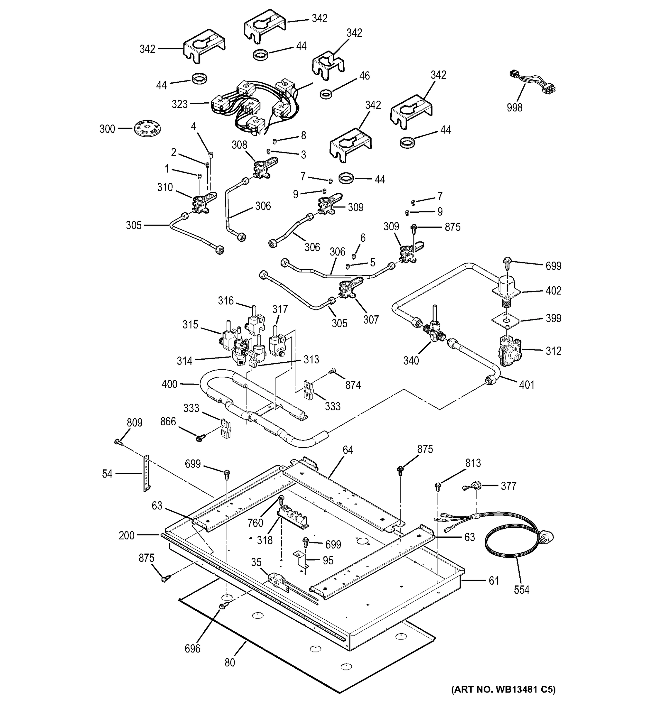 GAS & BURNER PARTS