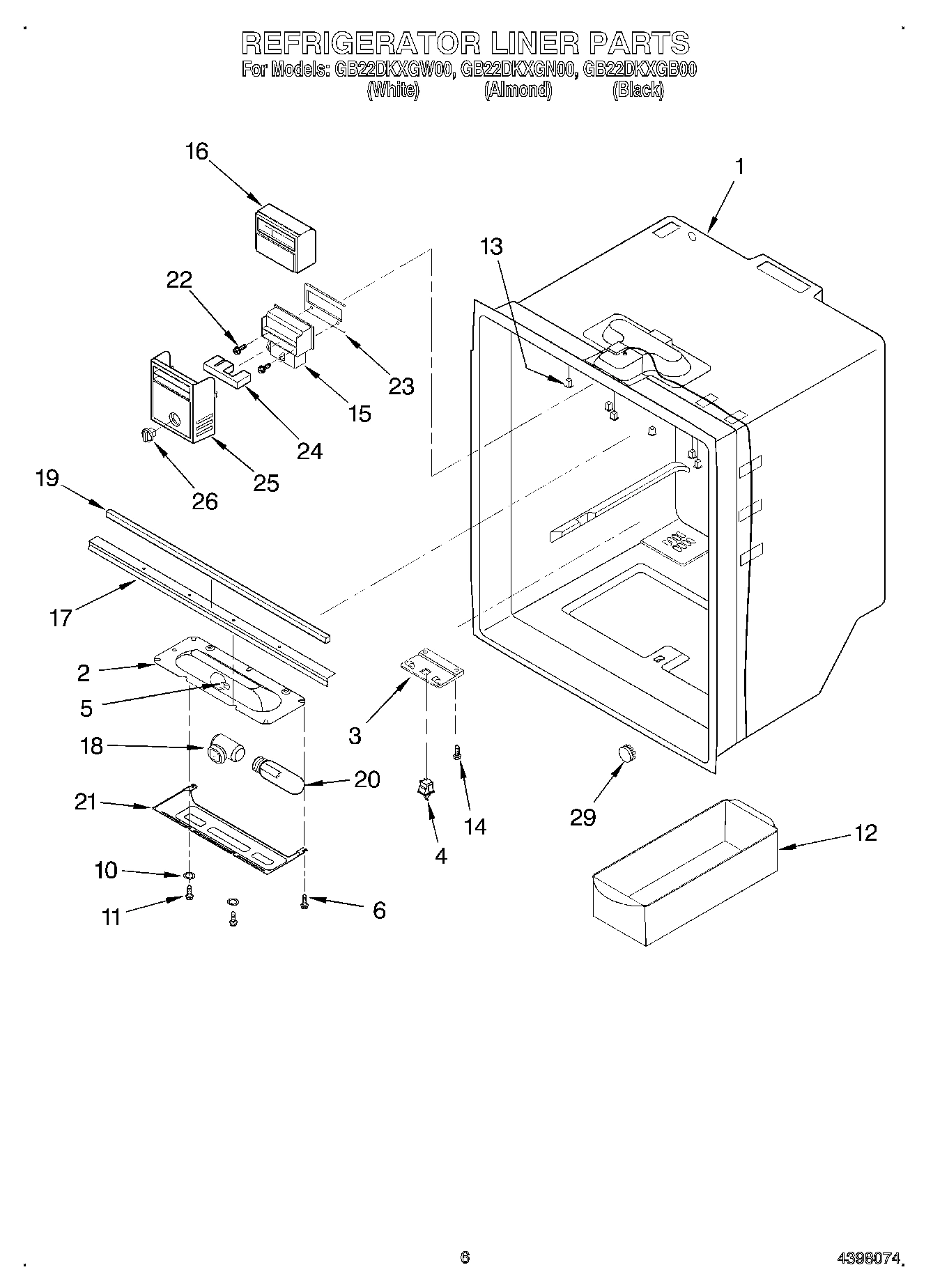 04 - REFRIGERATOR LINER
