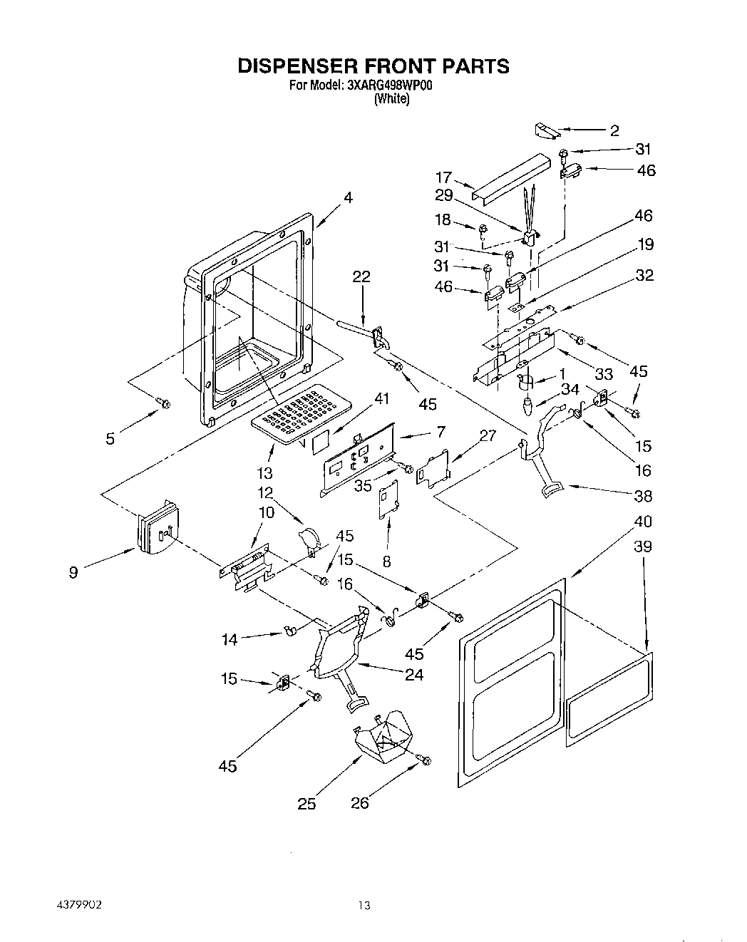 08 - DISPENSER FRONT