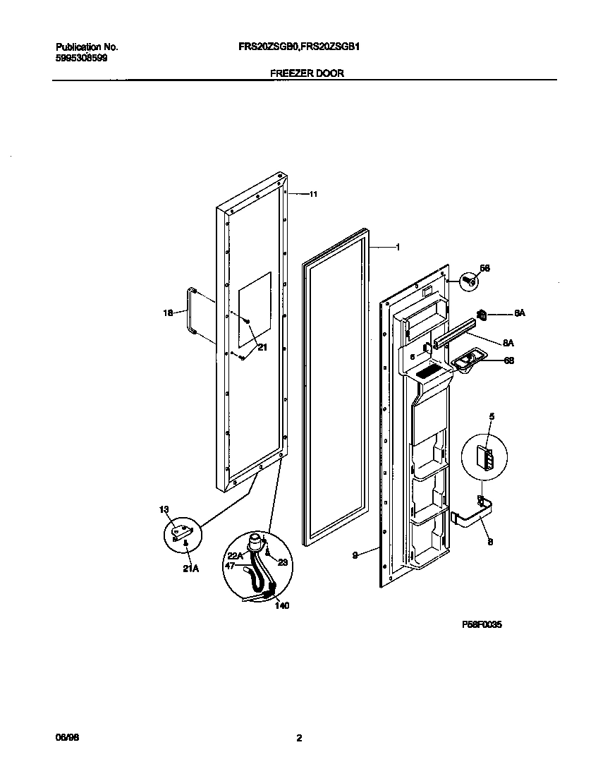 02 - FREEZER DOOR
