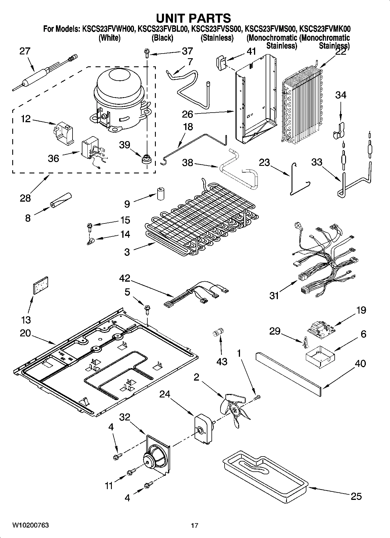 11 - UNIT PARTS