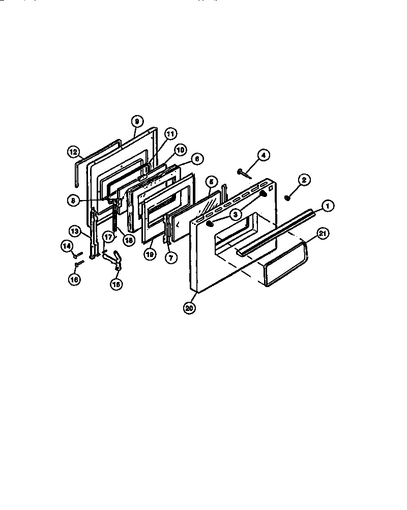 02 - OVEN DOOR
